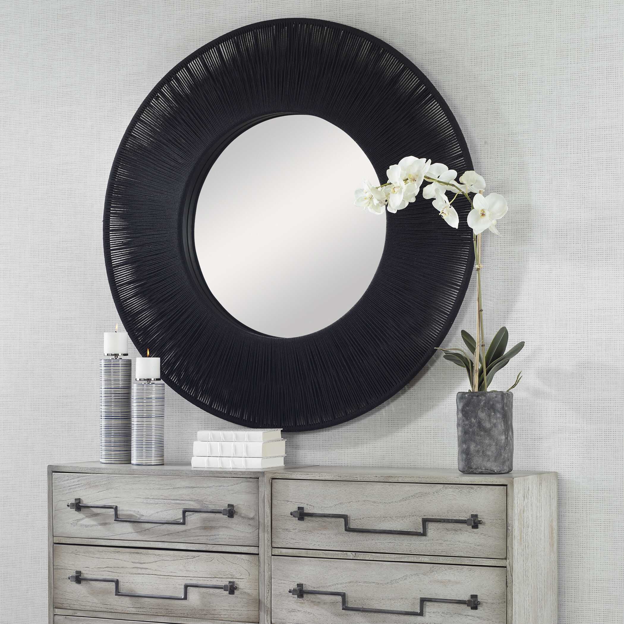 Sailor's Knot Round Mirror