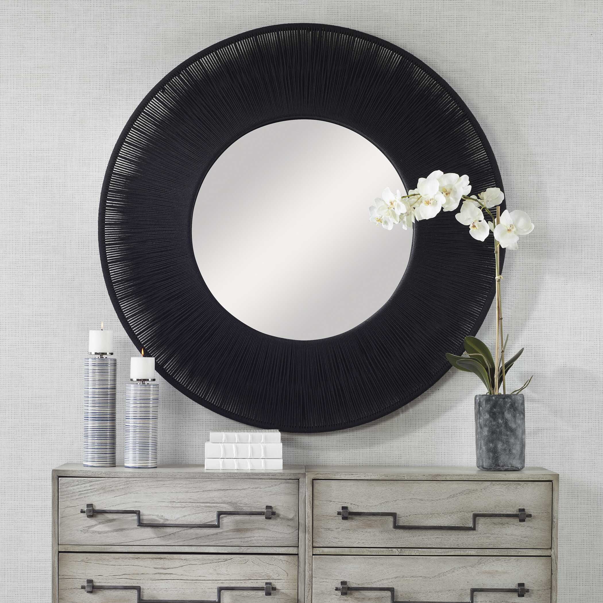 Sailor's Knot Round Mirror