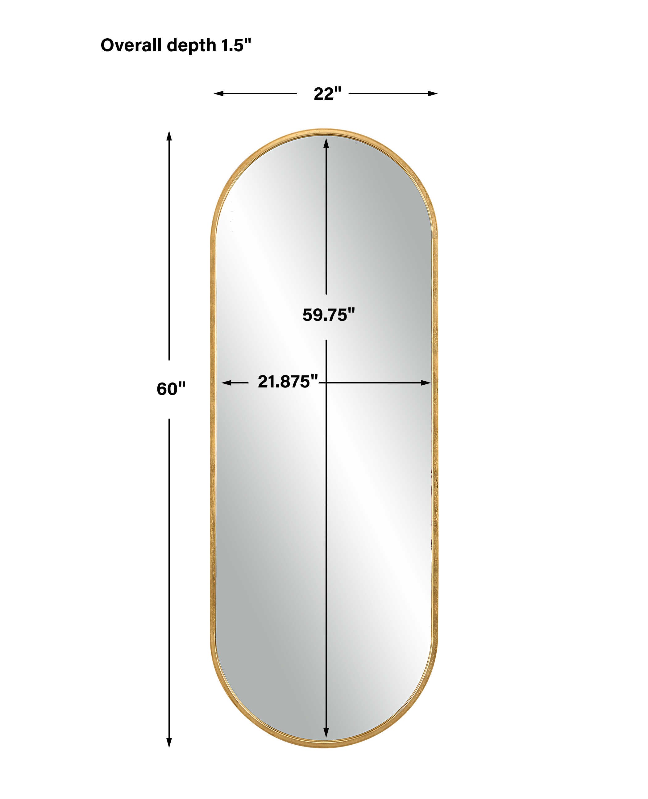 Varina Tall Mirror