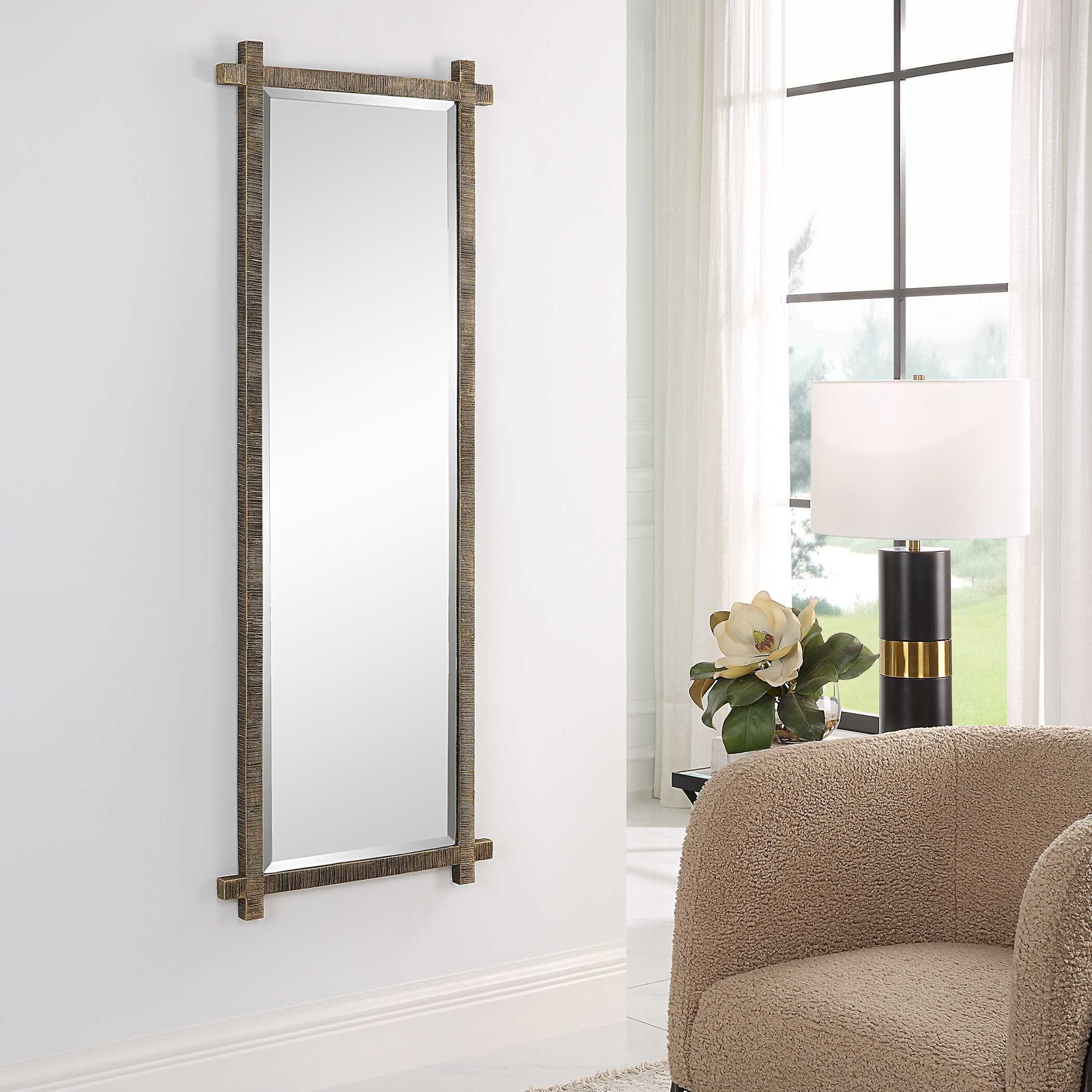 Abanu Ribbed Dressing Mirror