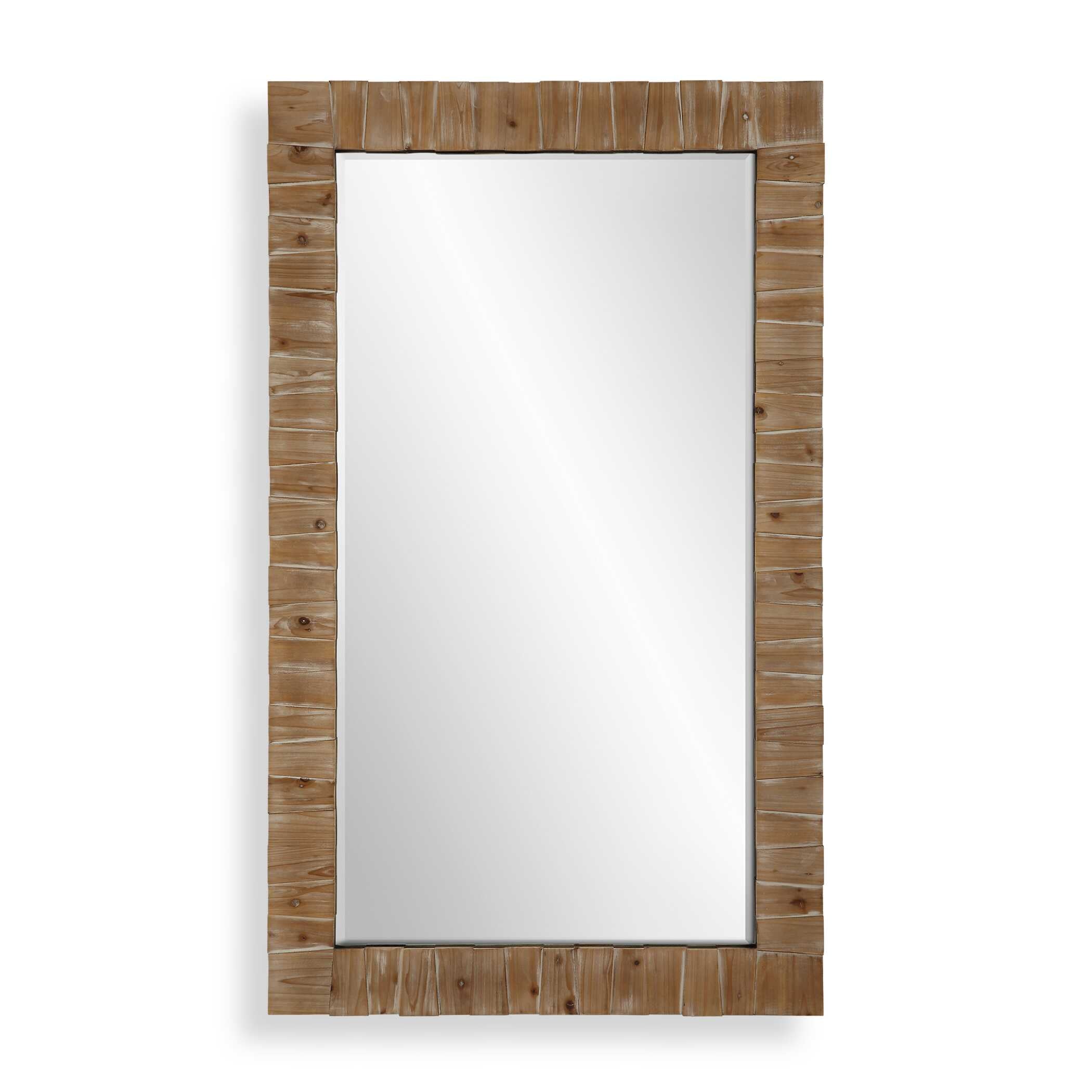 Ayanna Washed Wood Mirror
