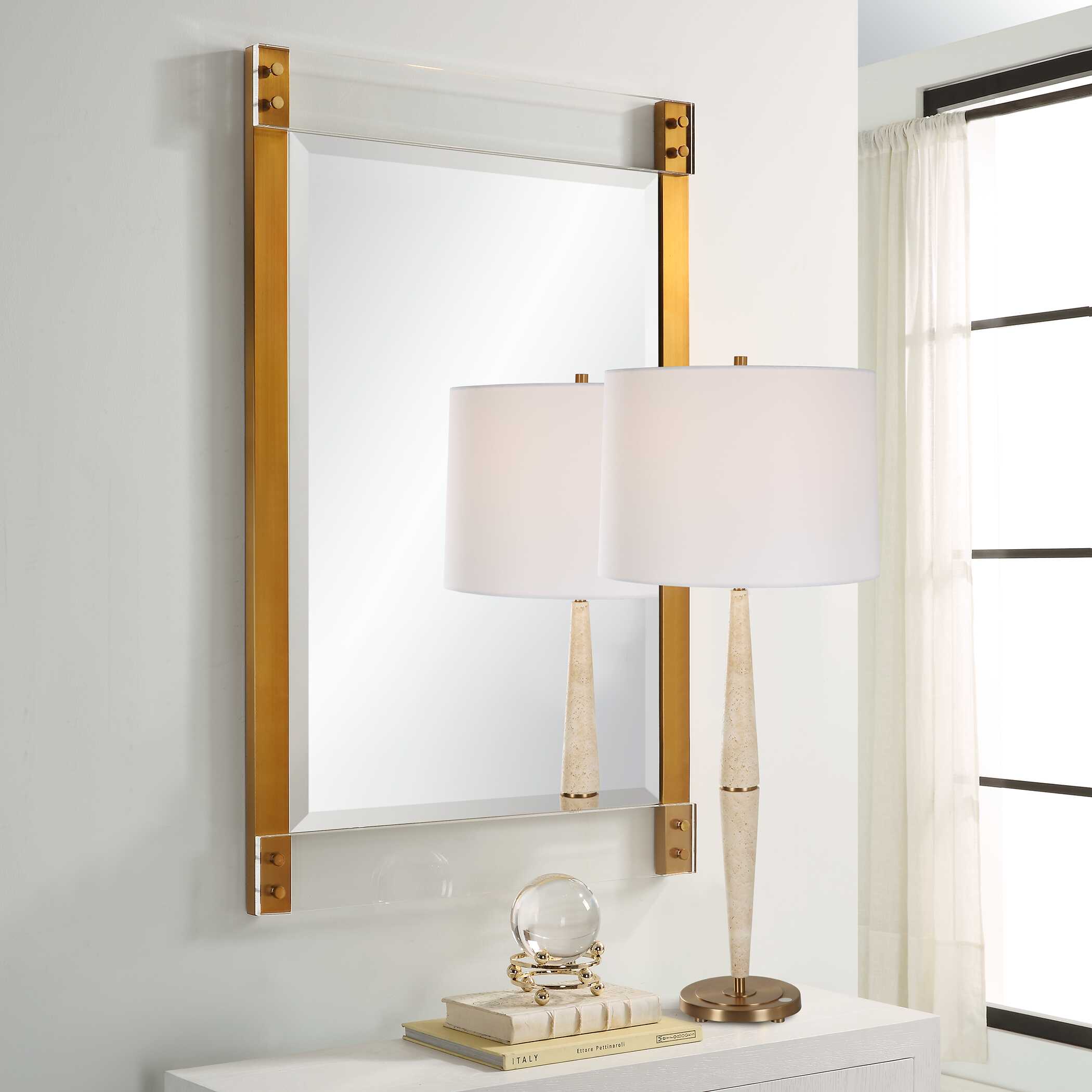 Nera Plated Mirror