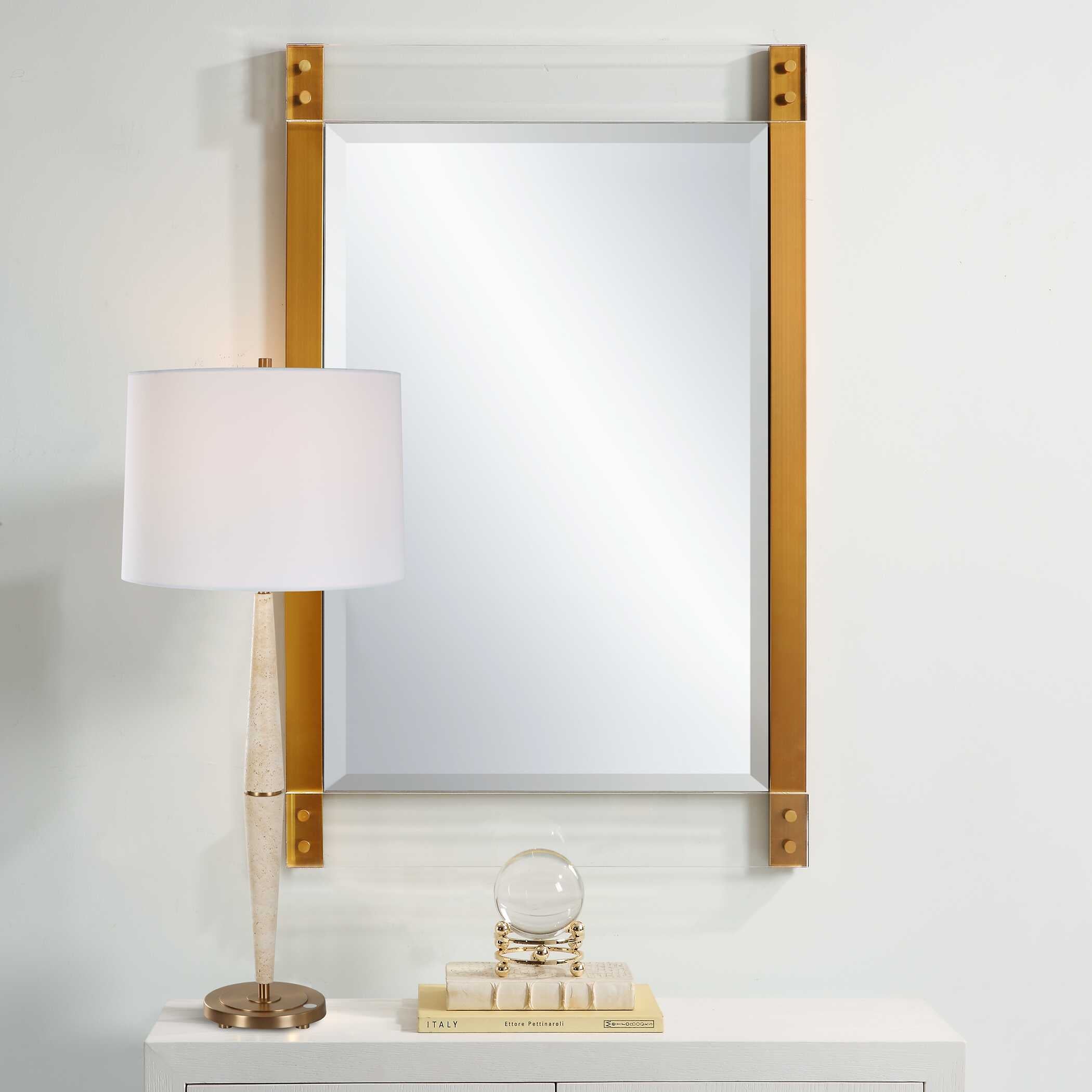 Nera Plated Mirror