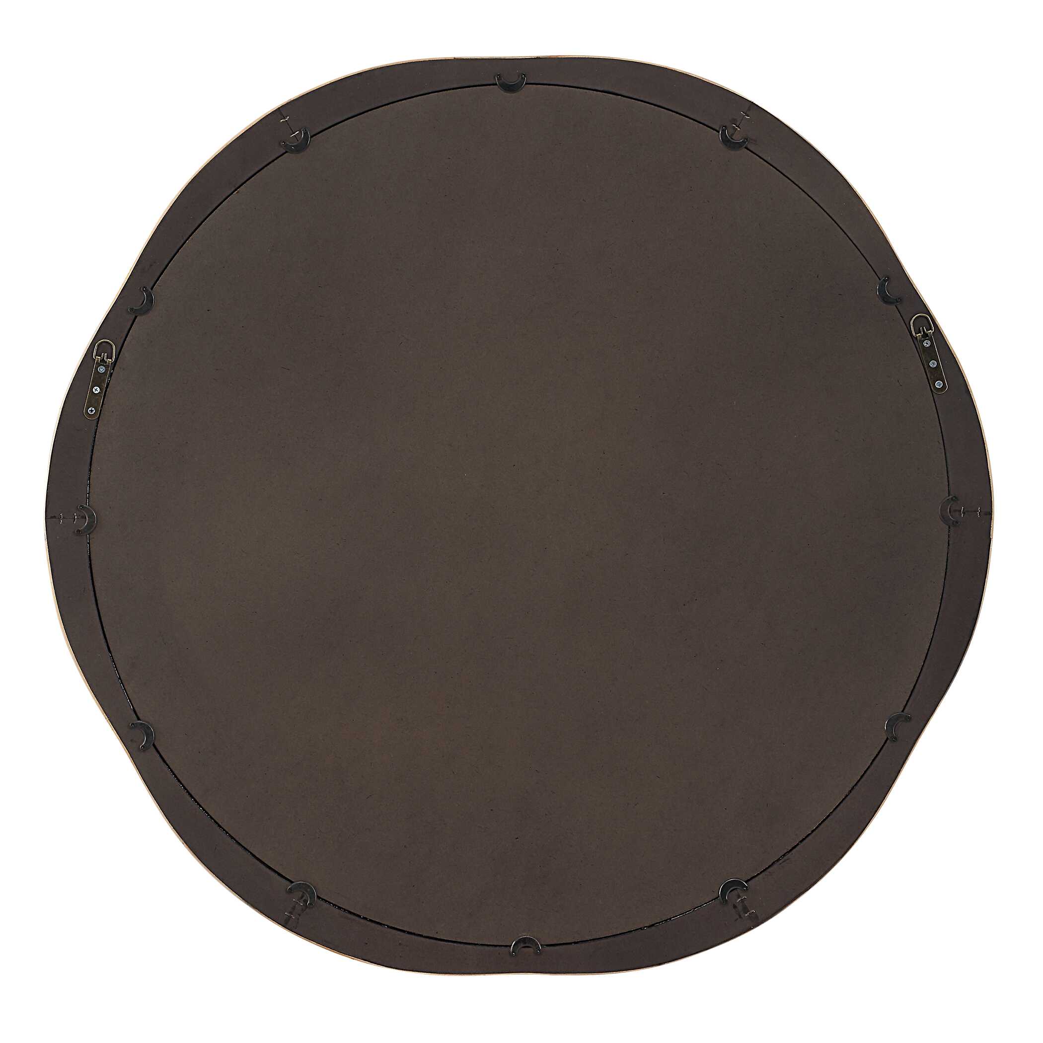 Salina Round Bamboo Mirror