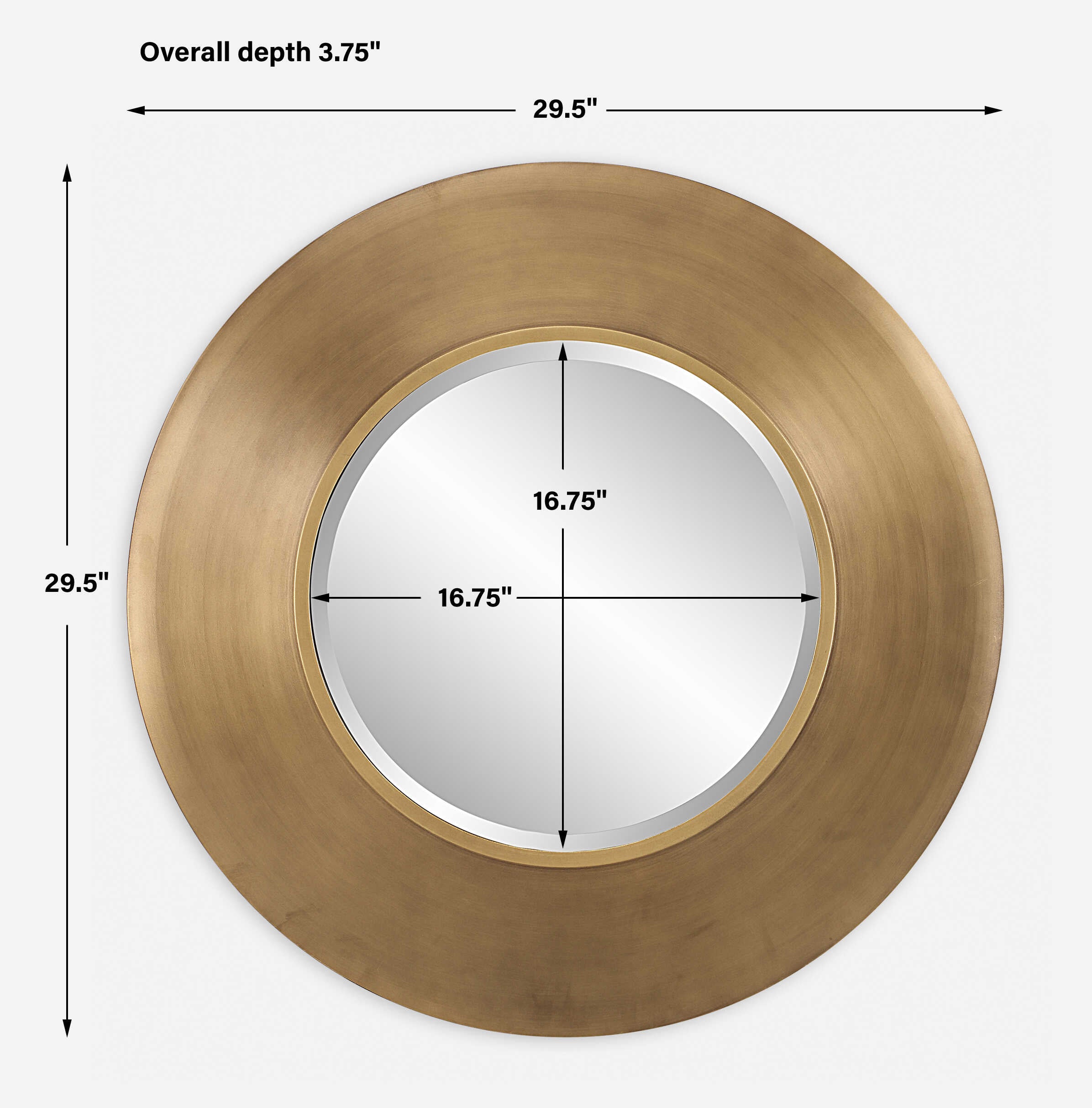 Contessa Round Mirror