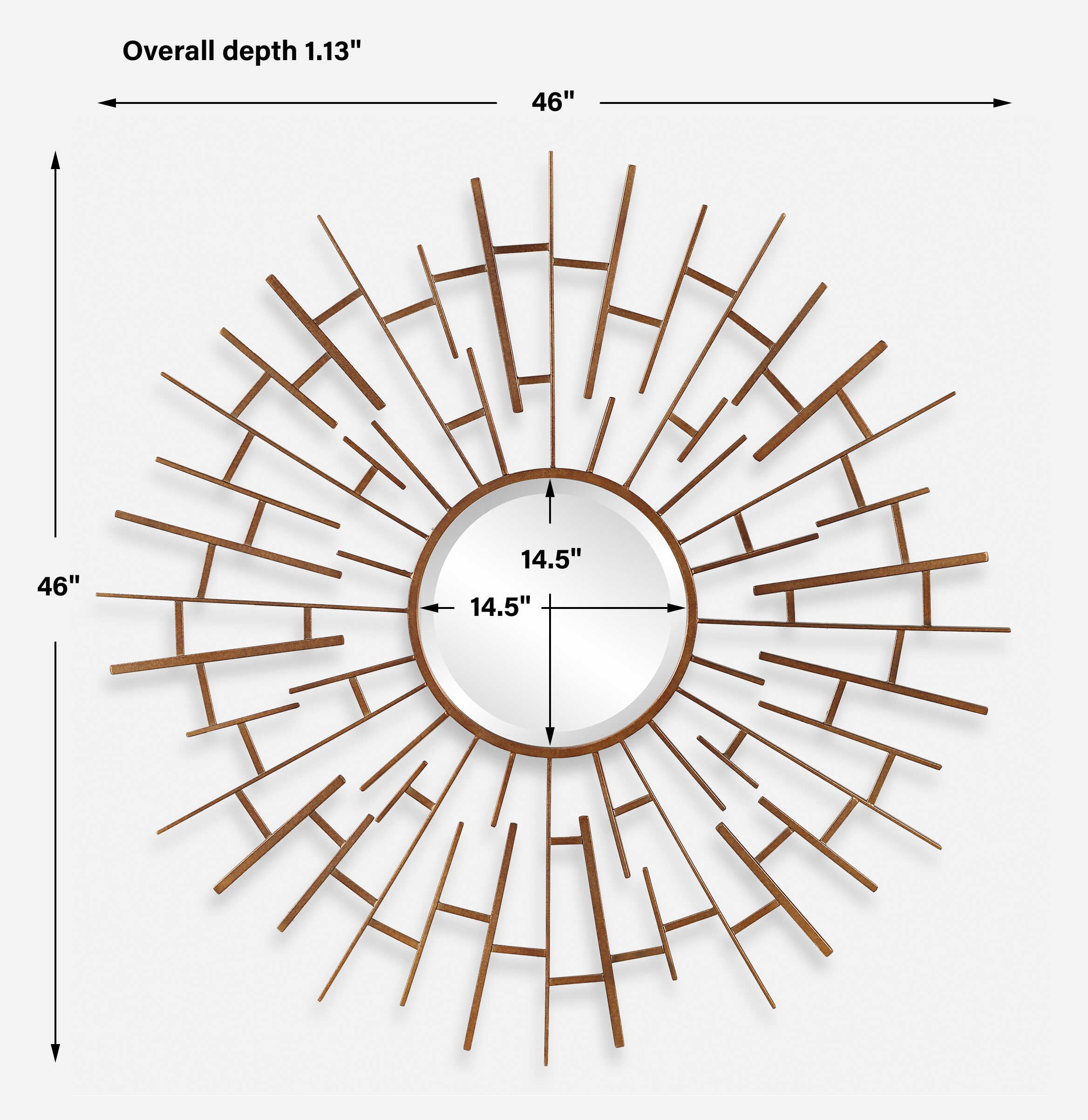Tangled Round Mirror