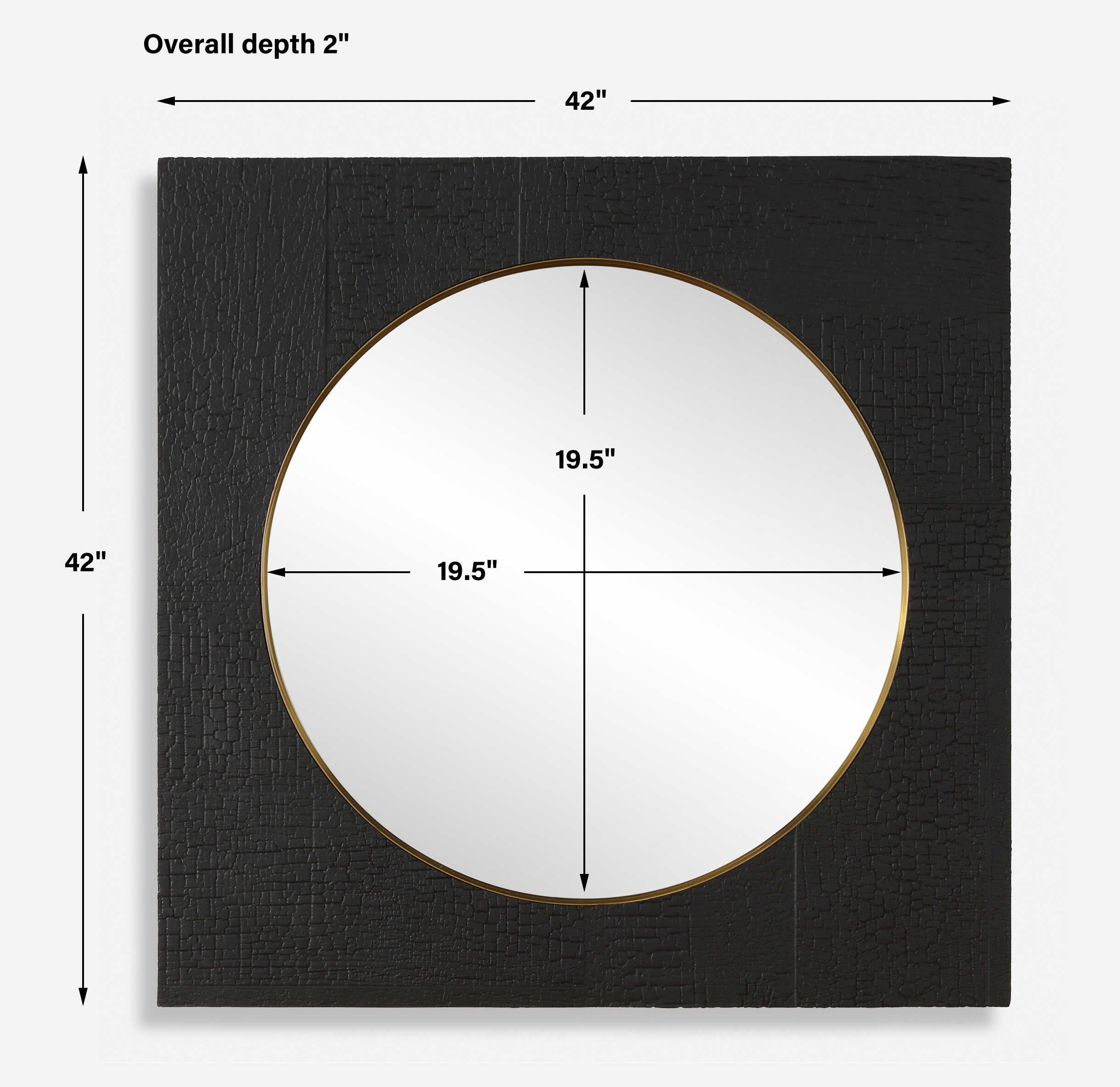 Ember Square Mirror