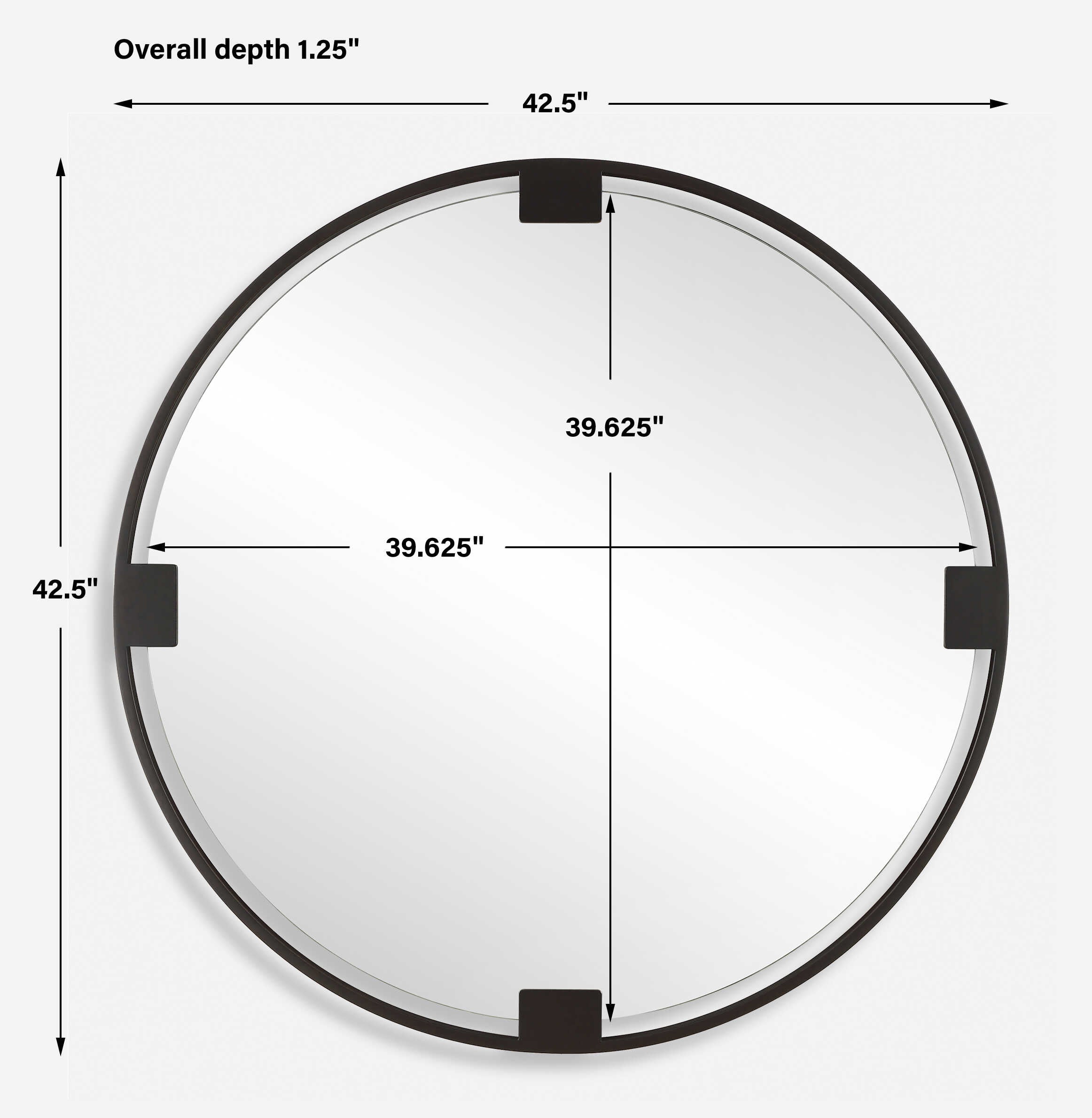 Cornelia Round Mirror