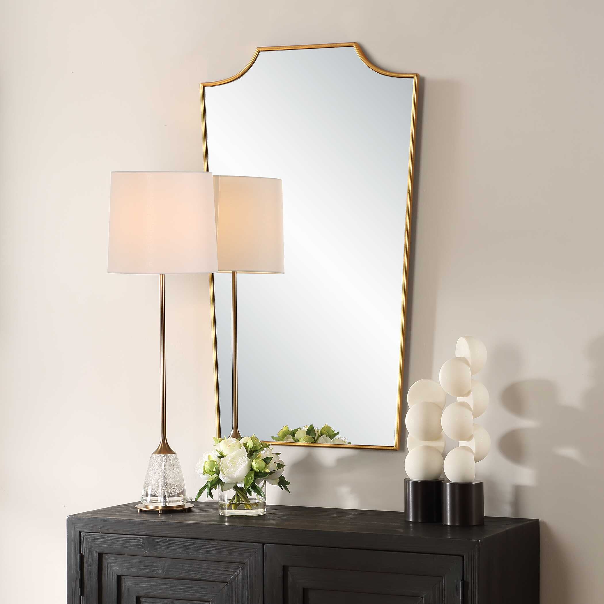 Demure Antique Mirror