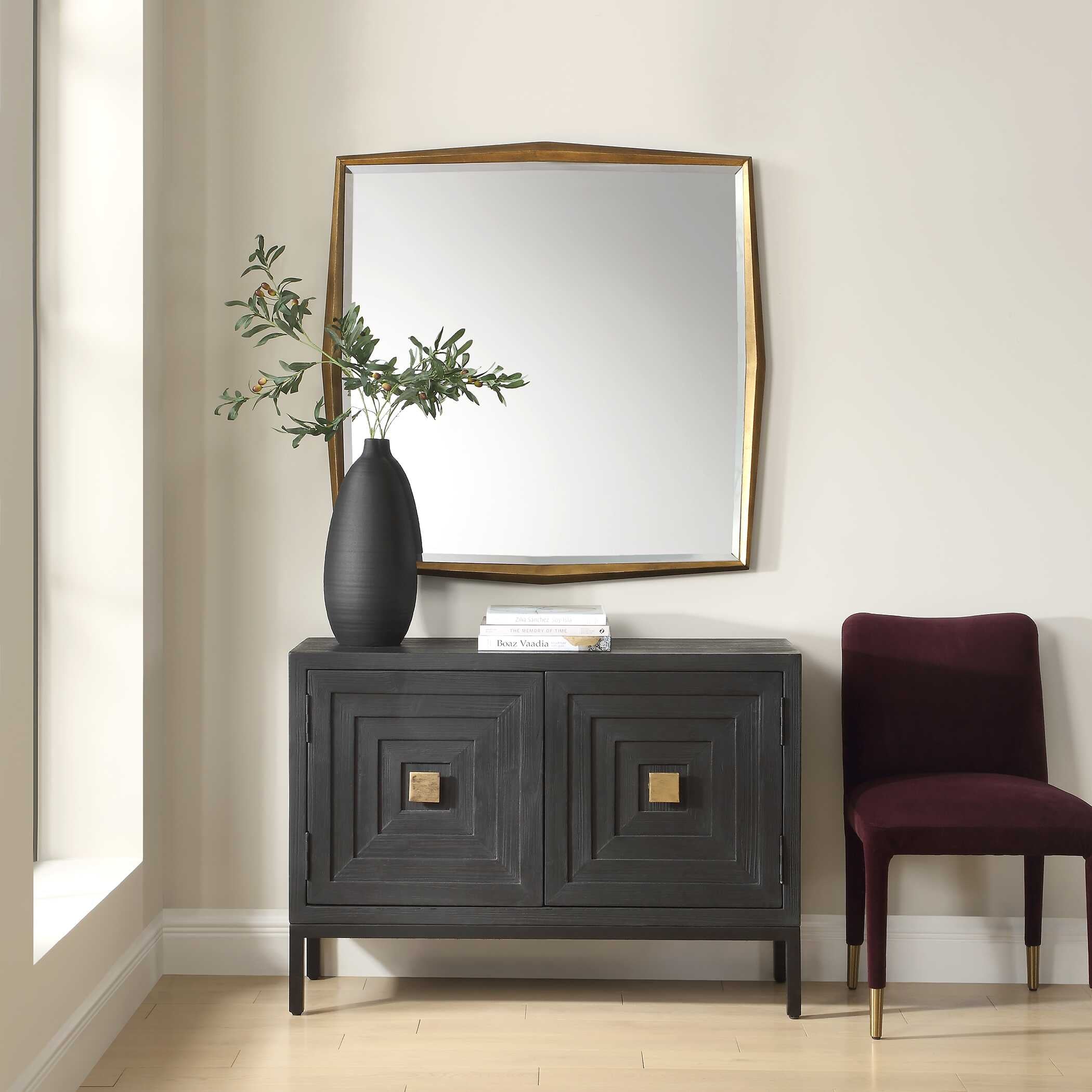 On Point Square Mirror