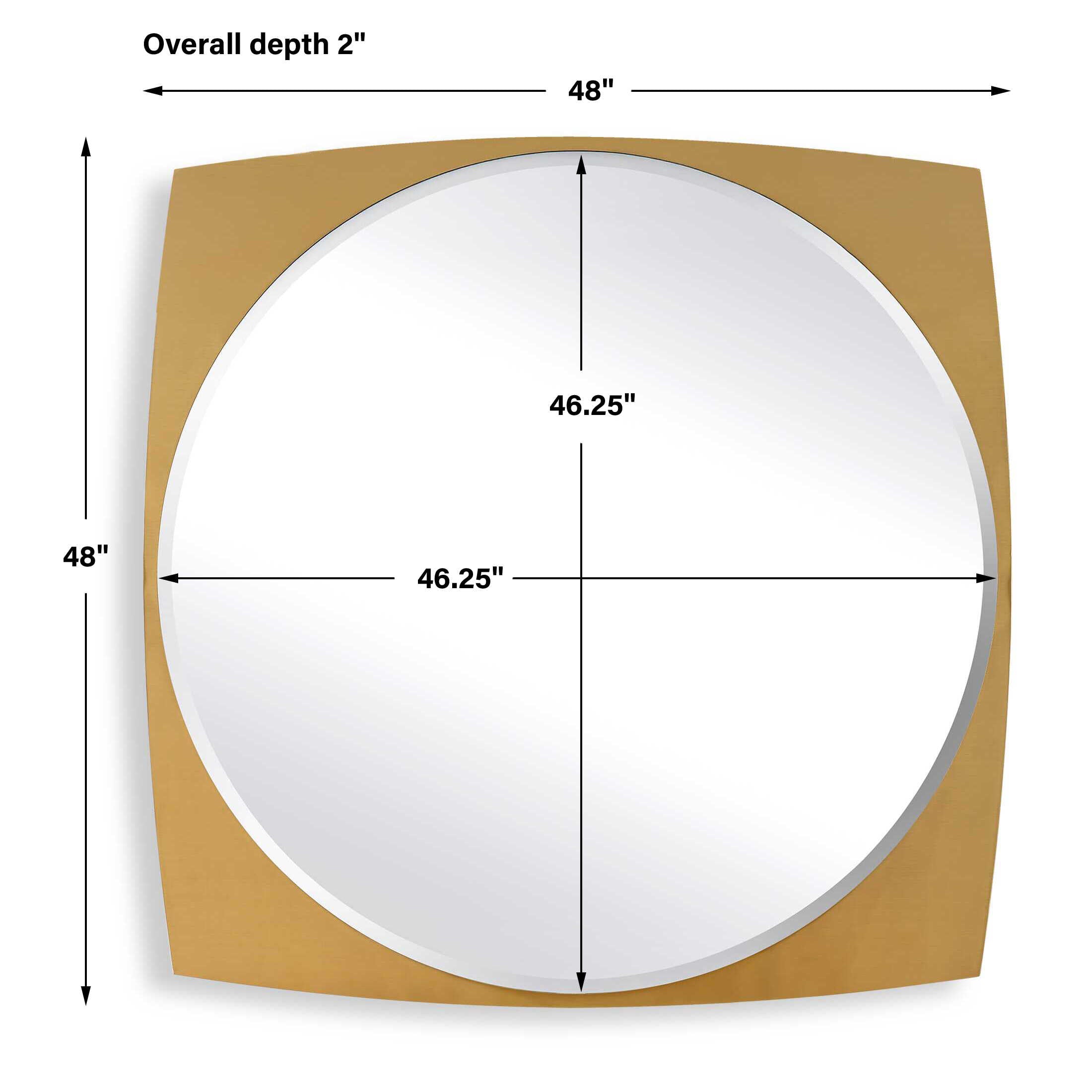 Neilia Round Mirror