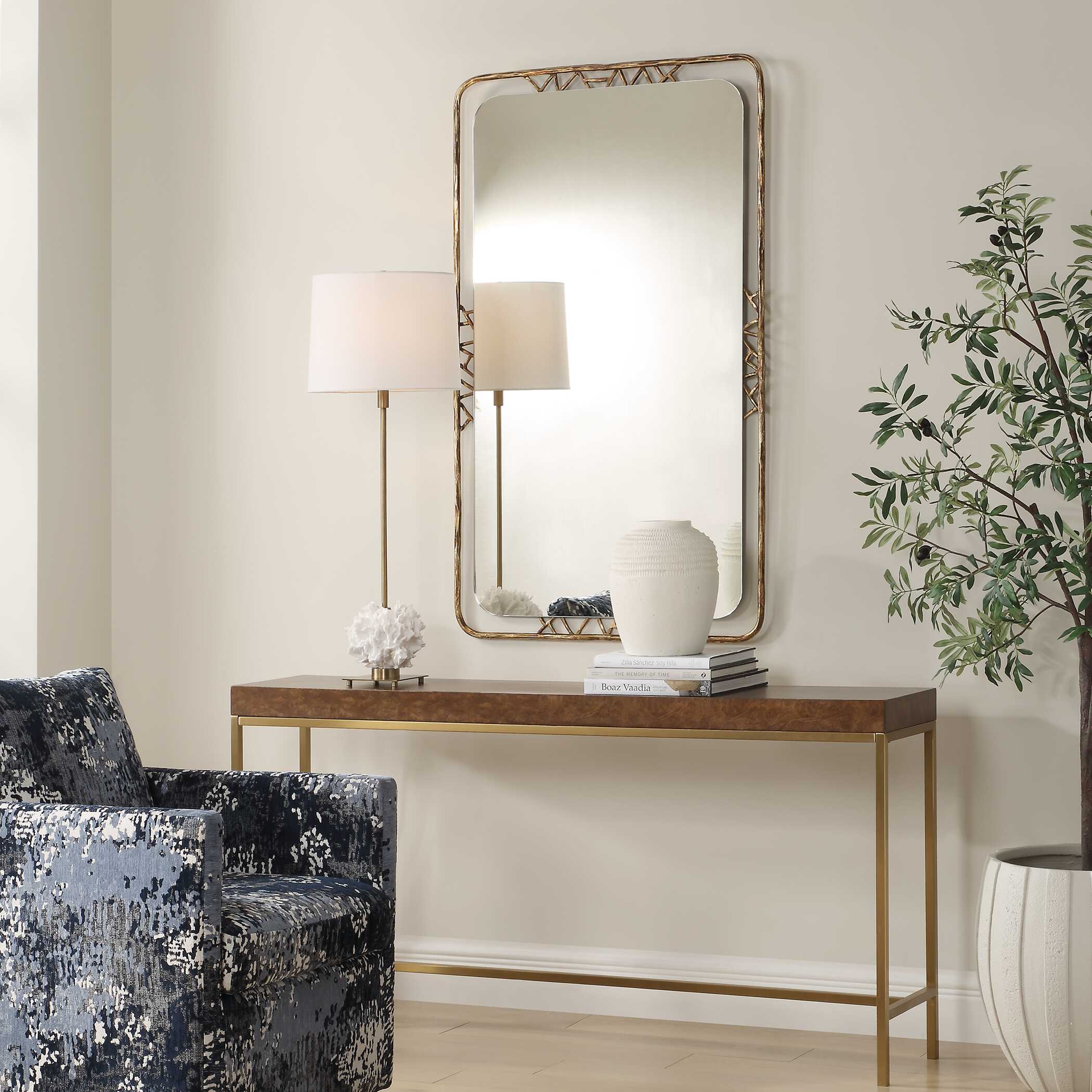Tahoma Antiqued Mirror