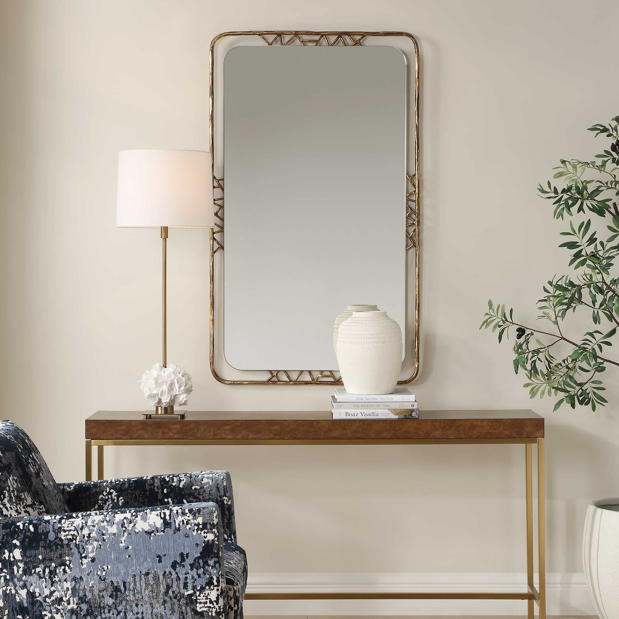 Tahoma Antiqued Mirror