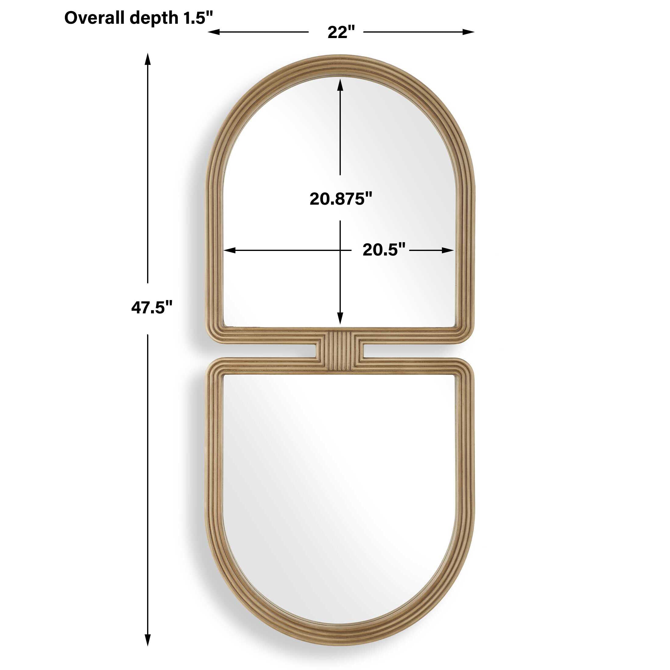 Jacques Art Deco Mirror