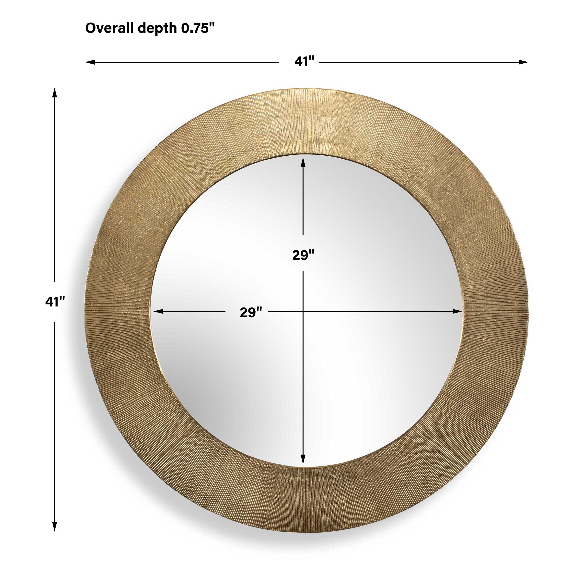 Tano Round Mirror
