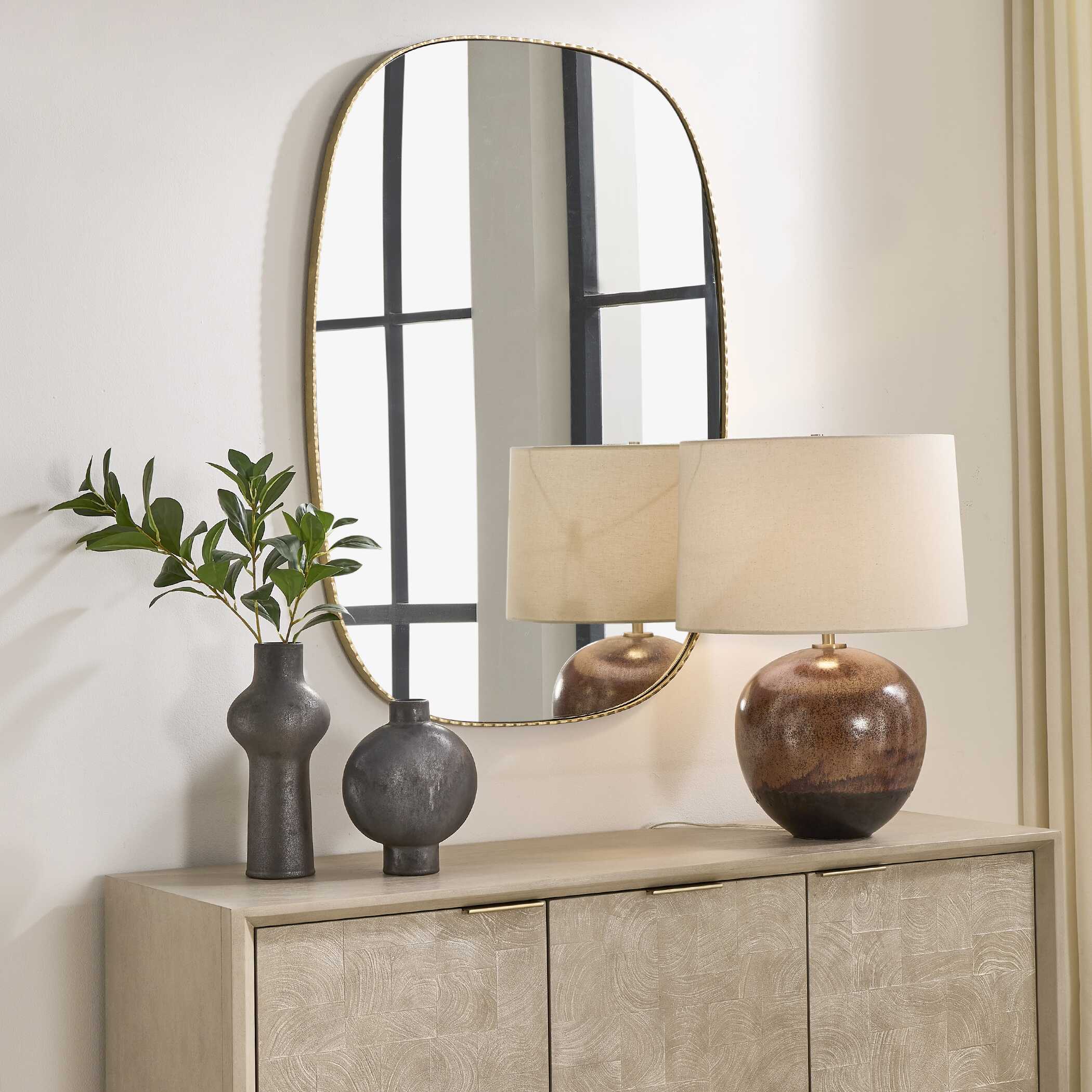 Nidia Antique Mirror