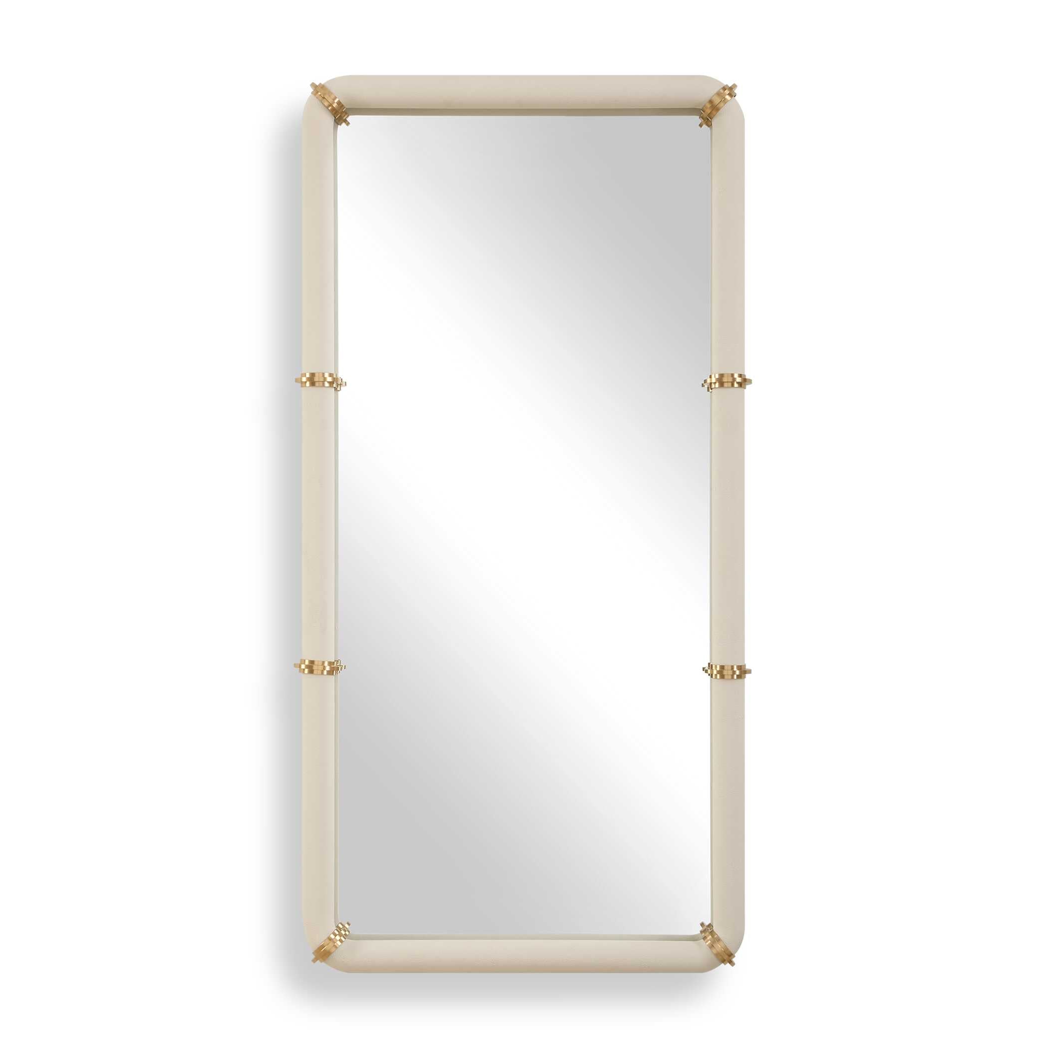 Cyprus Leather Mirror