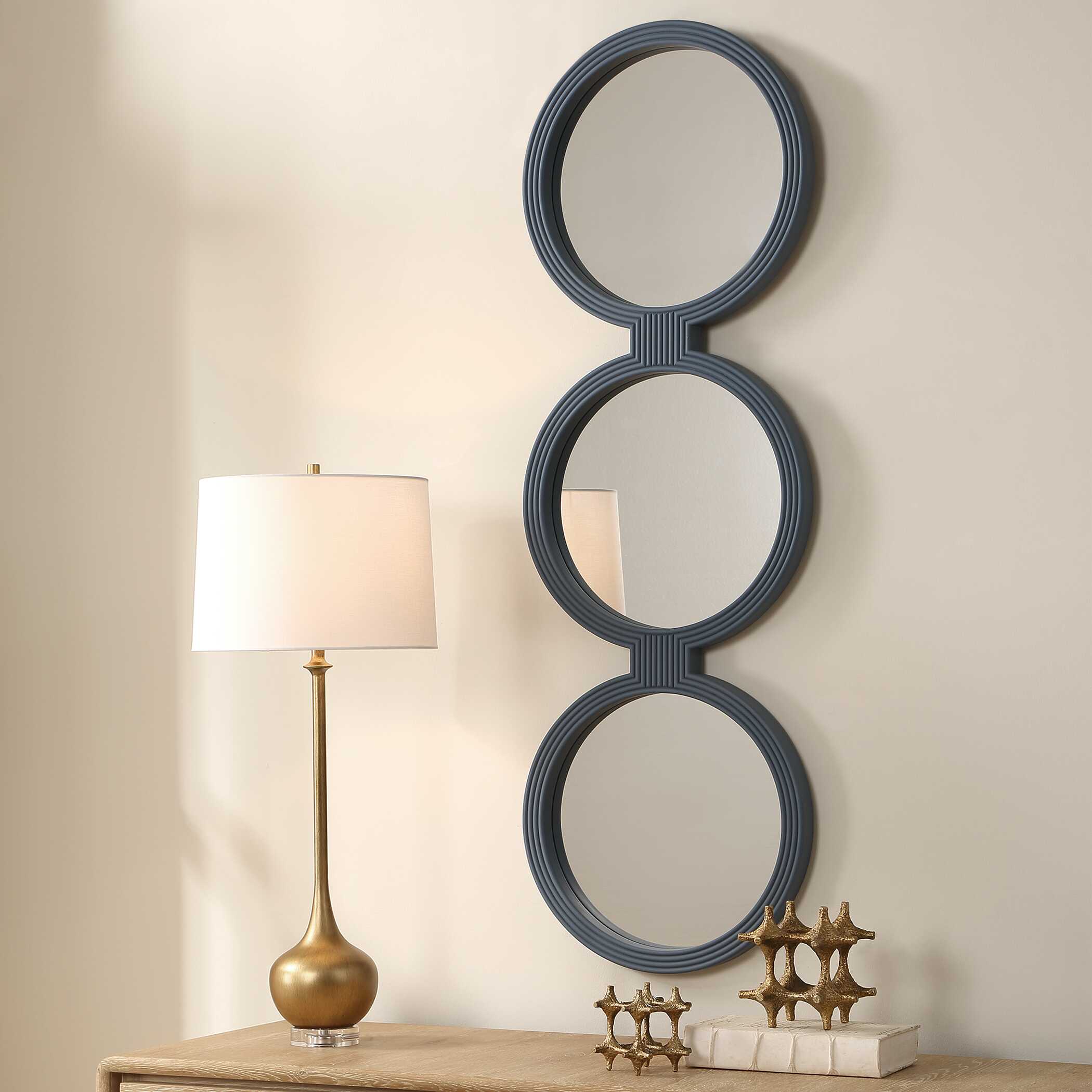 Going In Circles Blue Mirror