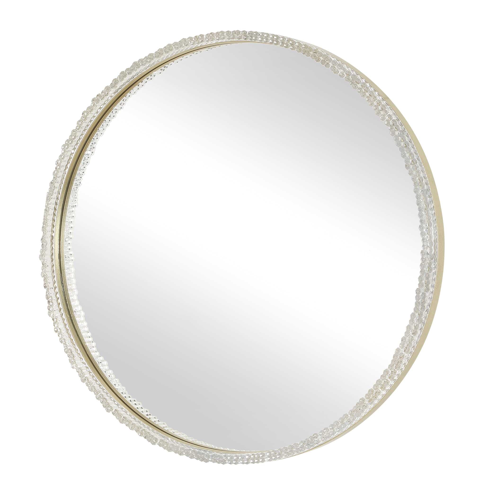 Break The Ice Round Mirror