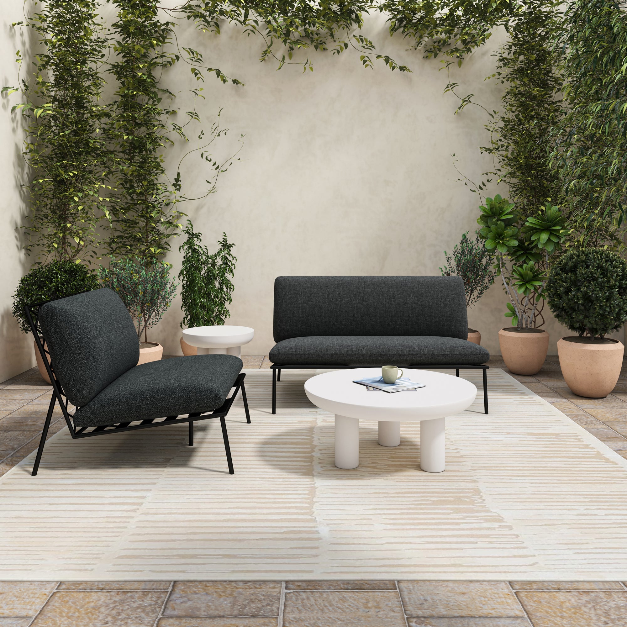 Salma Outdoor Accent Chair