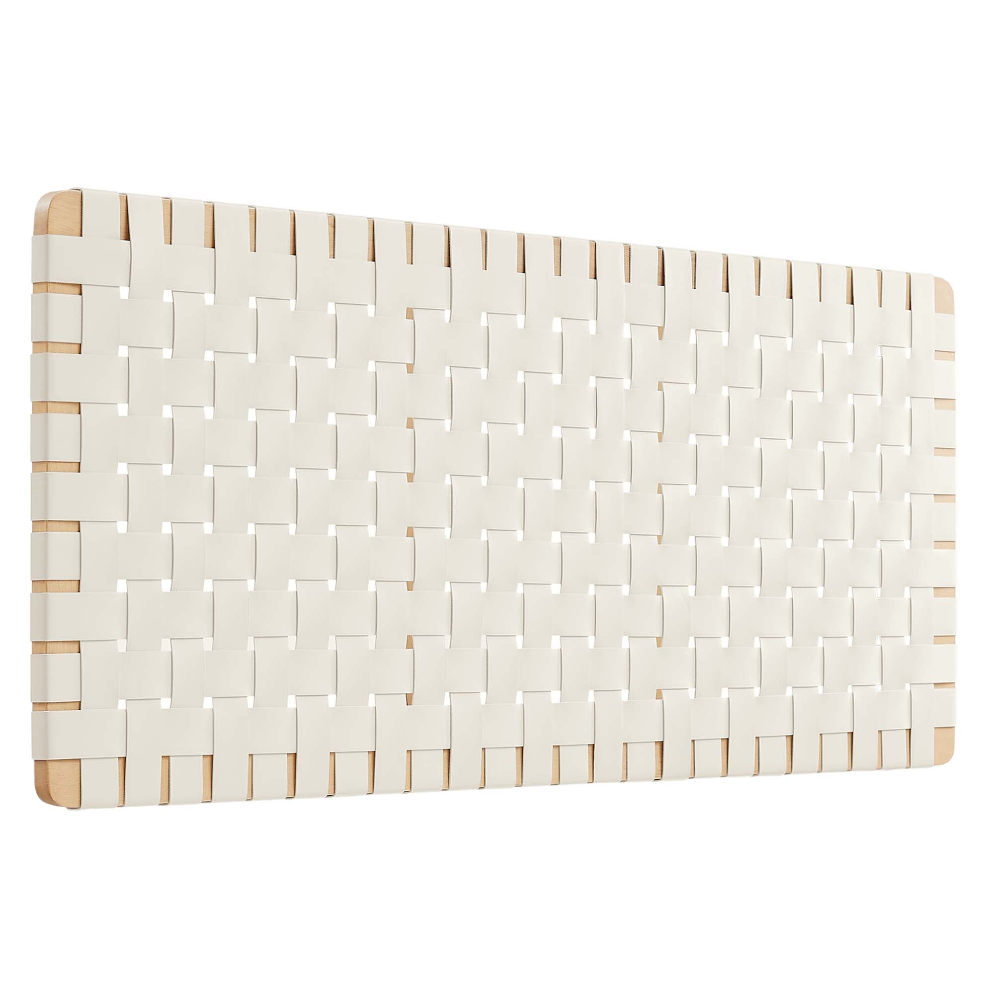 Sparta Weave Vegan Leather Headboard