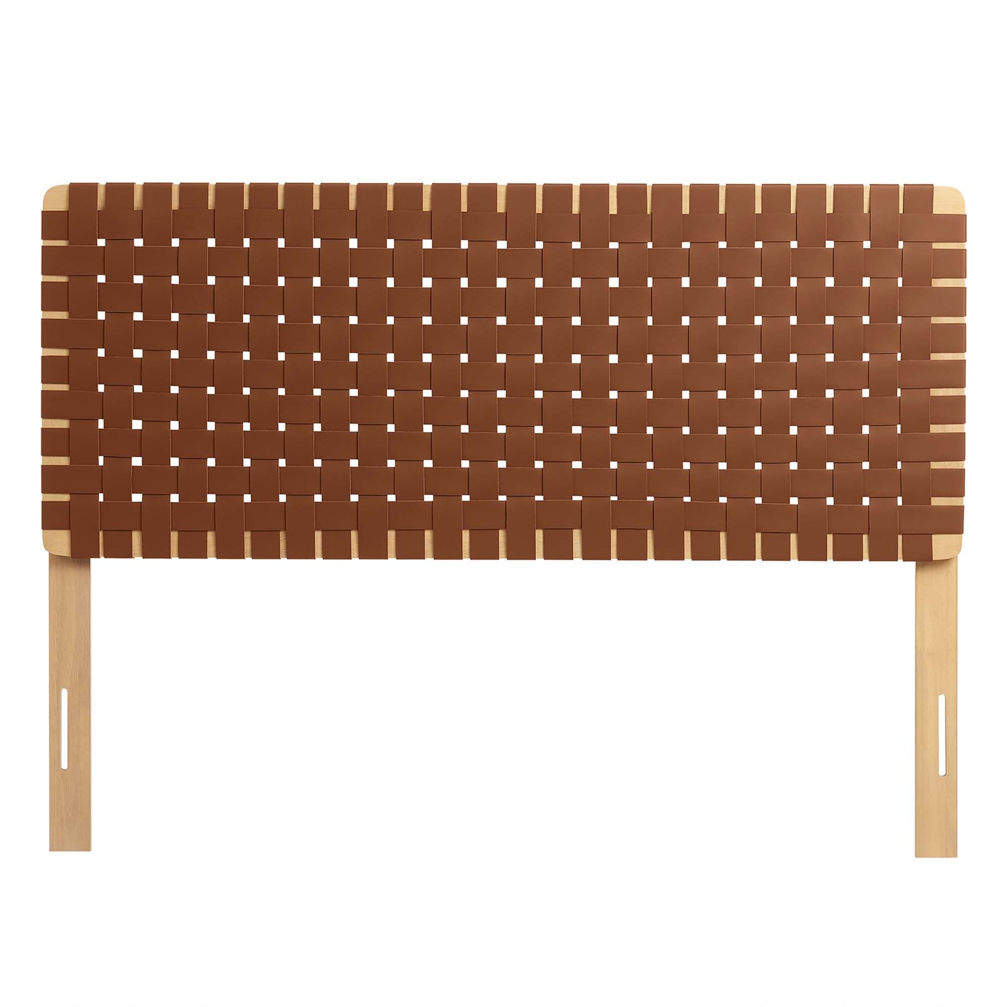 Sparta Weave Vegan Leather Headboard