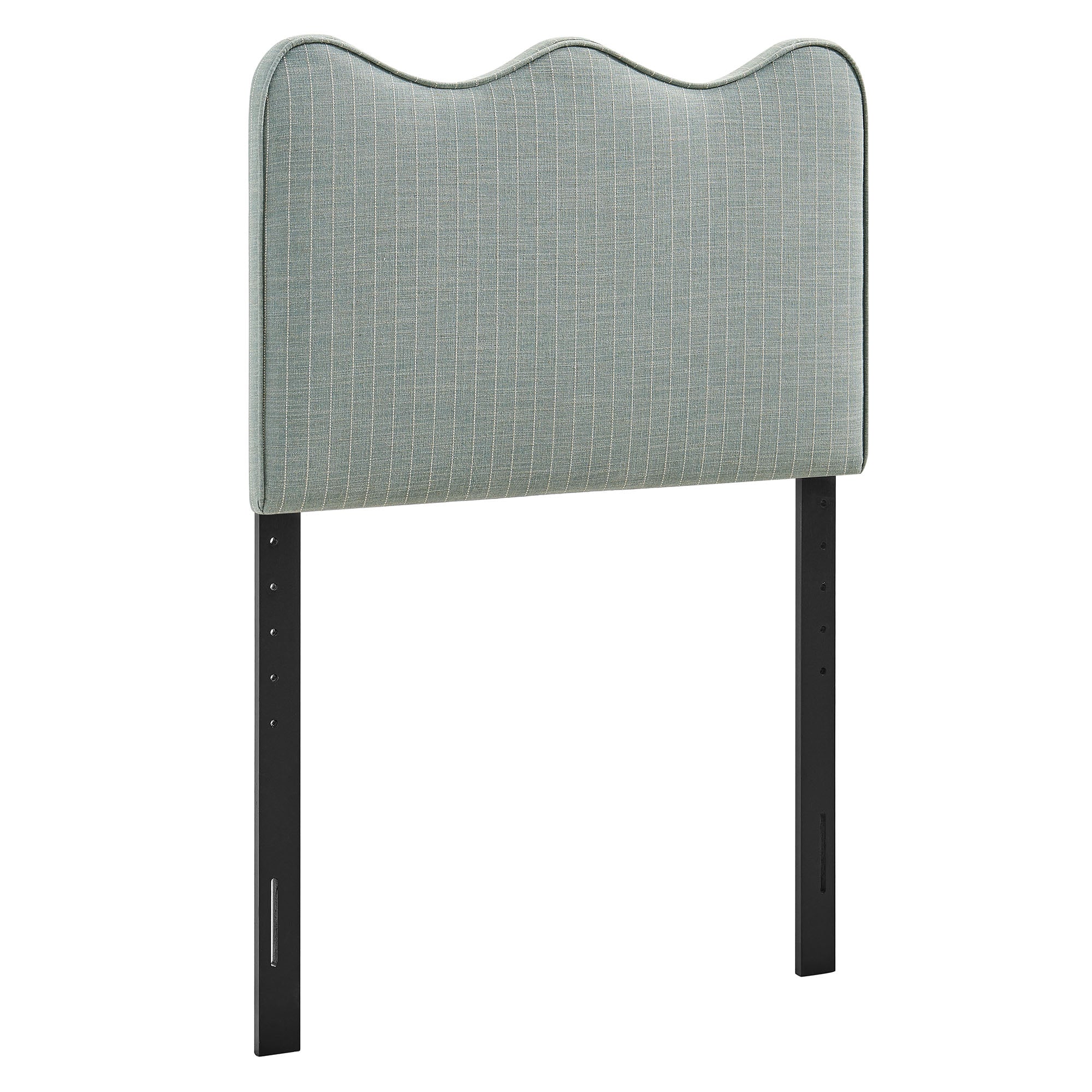 Athena Striped Fabric Upholstered Headboard