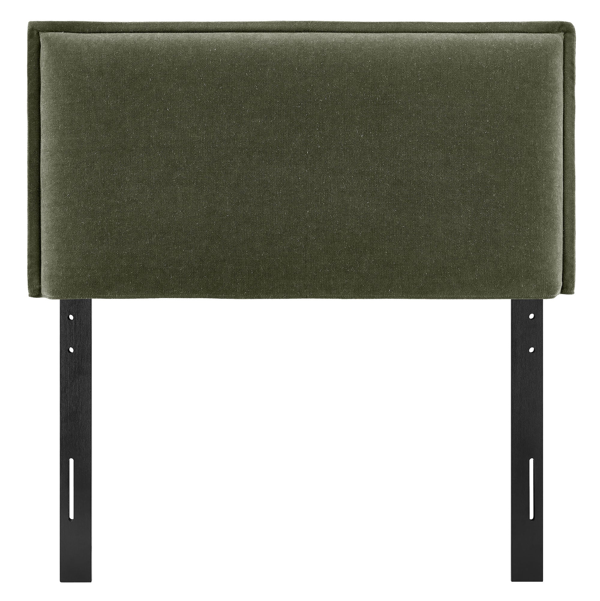 Camille Upholstered Linen Blend Headboard