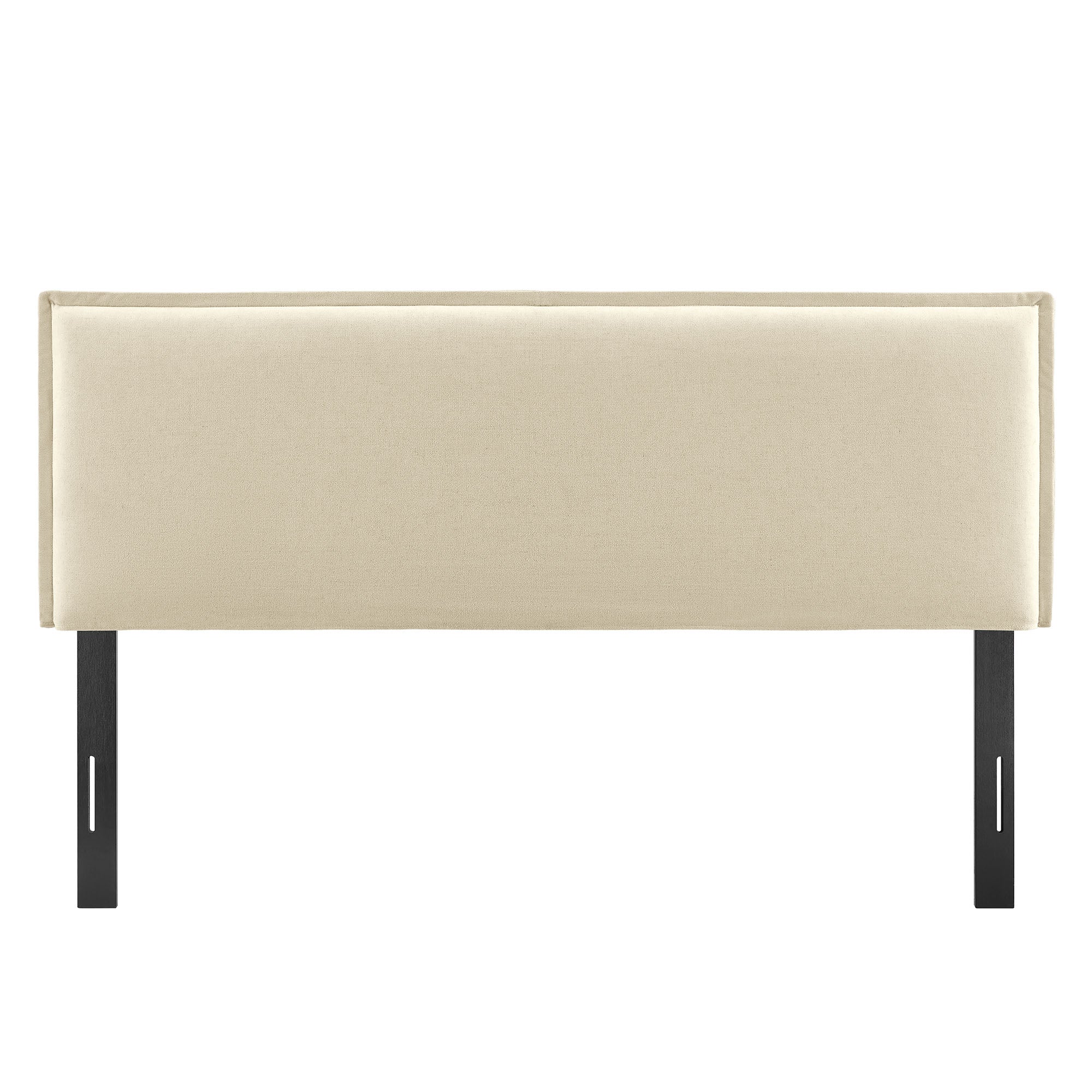 Camille Upholstered Linen Blend Headboard