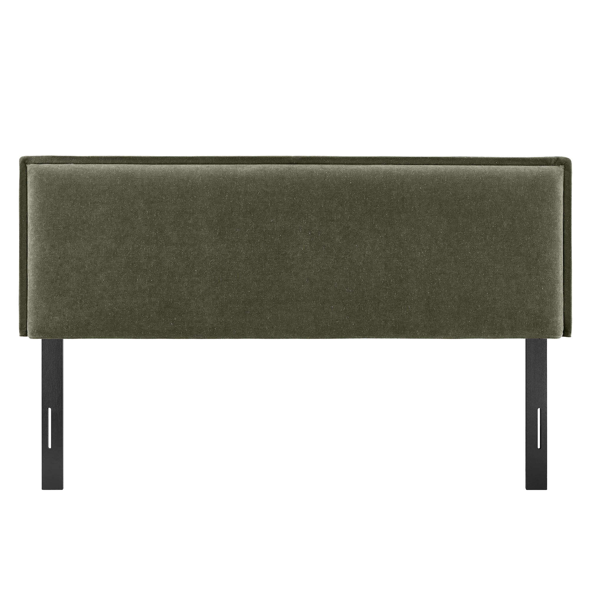 Camille Upholstered Linen Blend Headboard