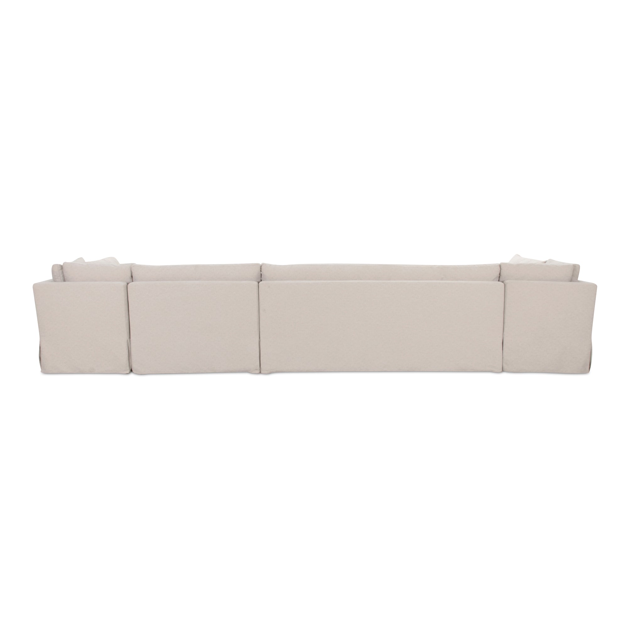 Fable Slipcover Dining Banquette U-Shape 168 in.