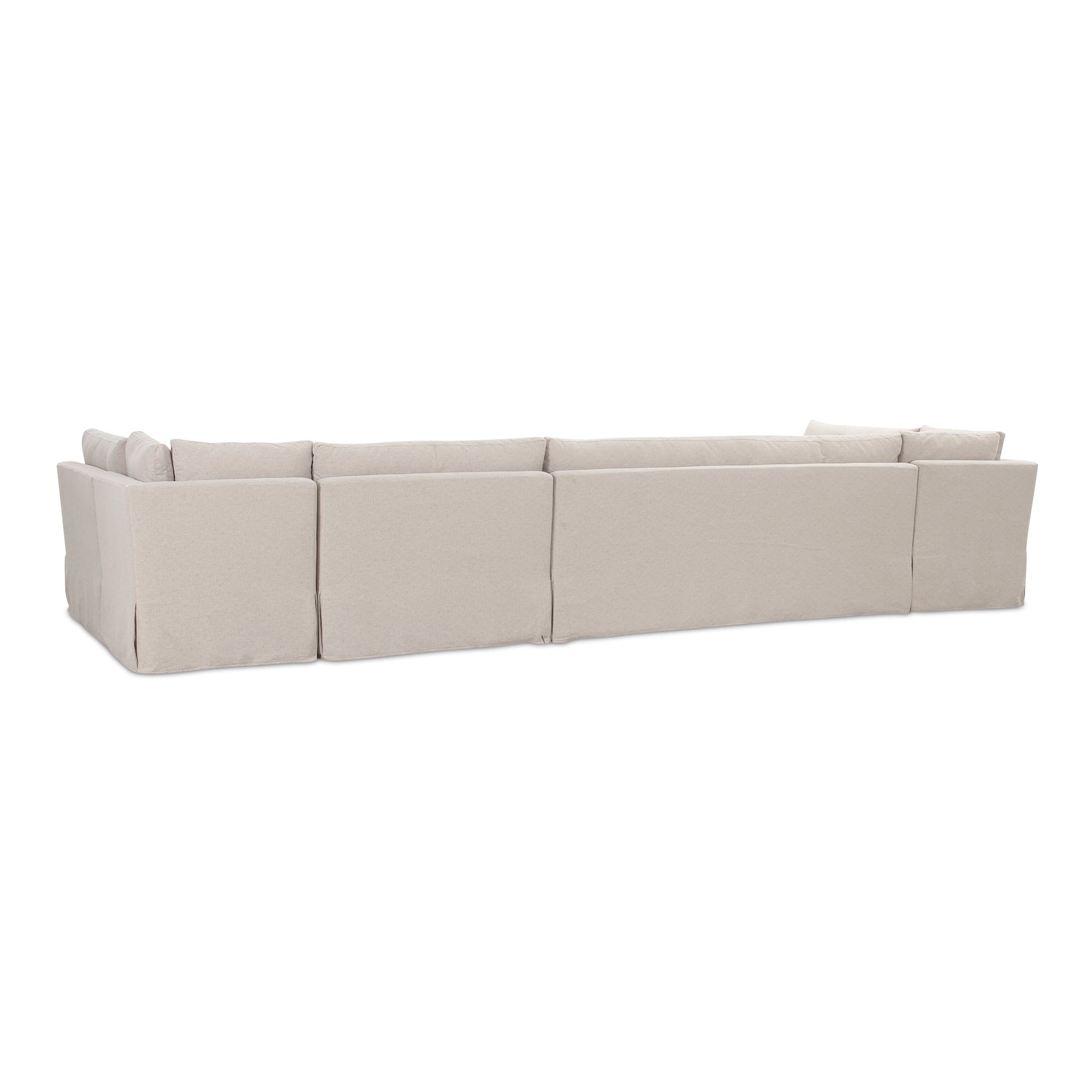 Fable Slipcover Dining Banquette U-Shape 168 in.