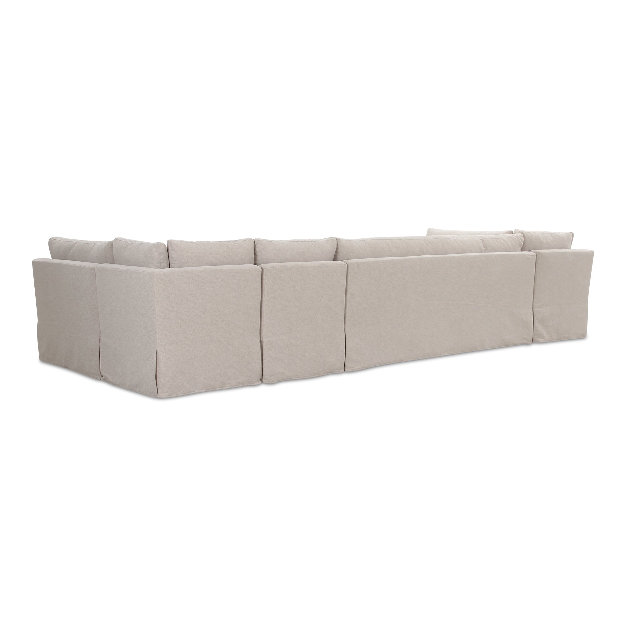 Fable Slipcover Dining Banquette U-Shape 154 in.
