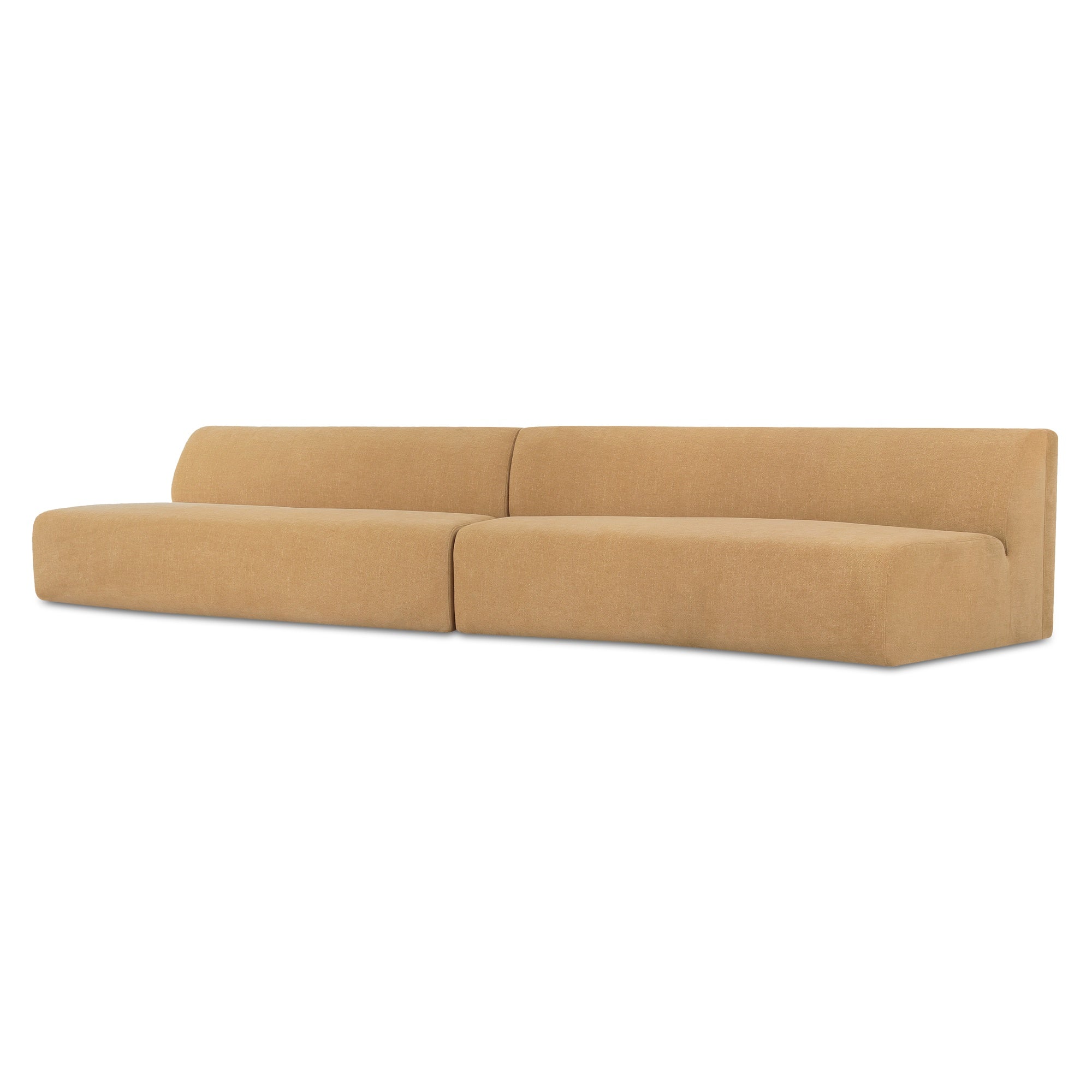 Naomi 2 Piece Wave Modular Sectional