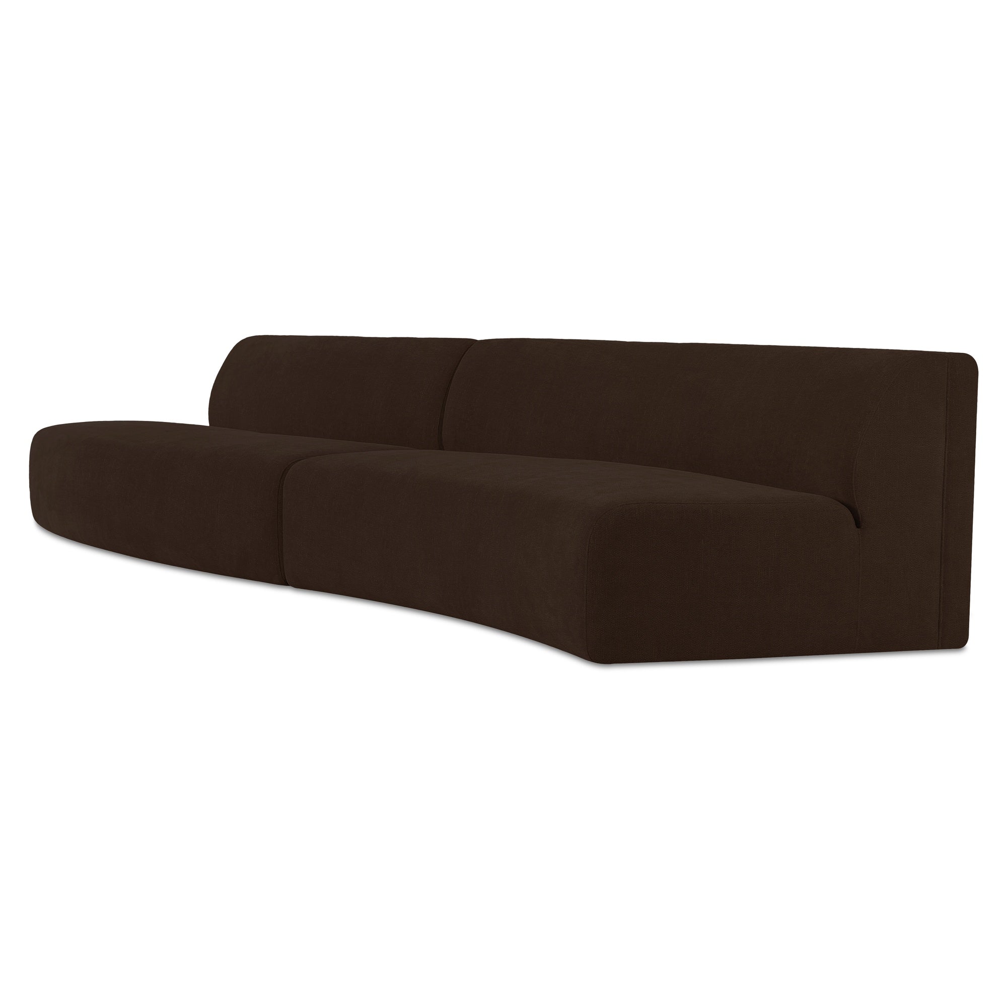 Naomi 2 Piece Wave Modular Sectional