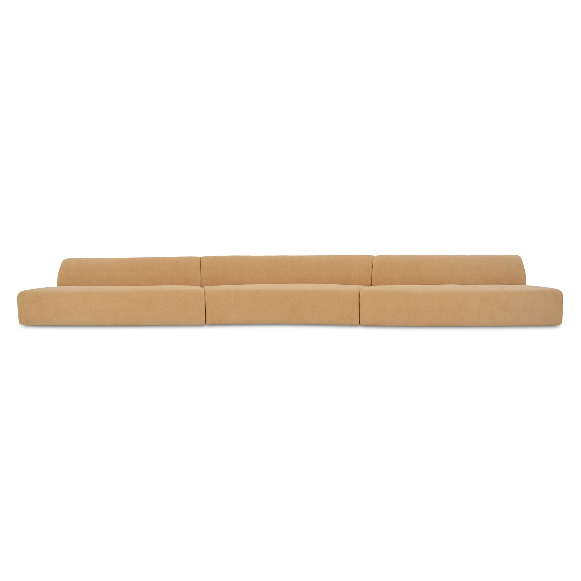 Naomi 3 Piece Wave Modular Sectional