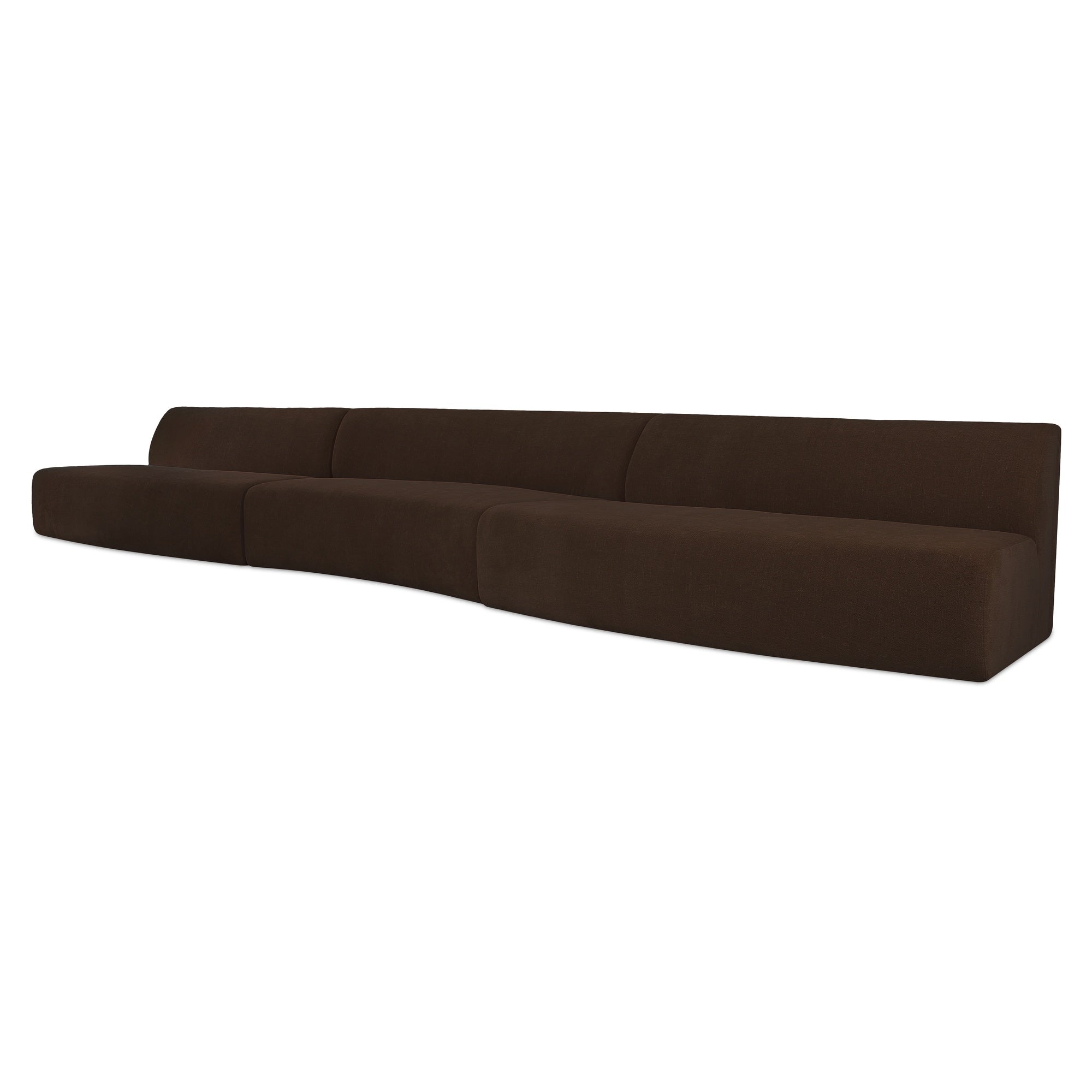 Naomi 3 Piece Wave Modular Sectional