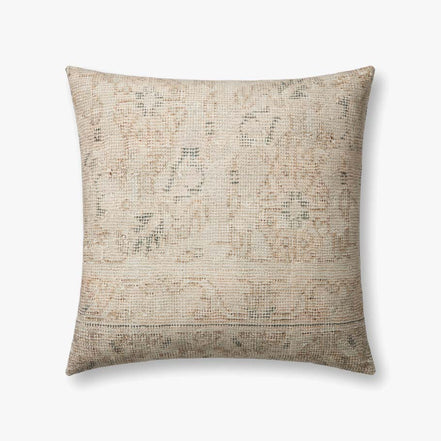 PAL0042 Celestia Natural / Blue Pillow - 22"