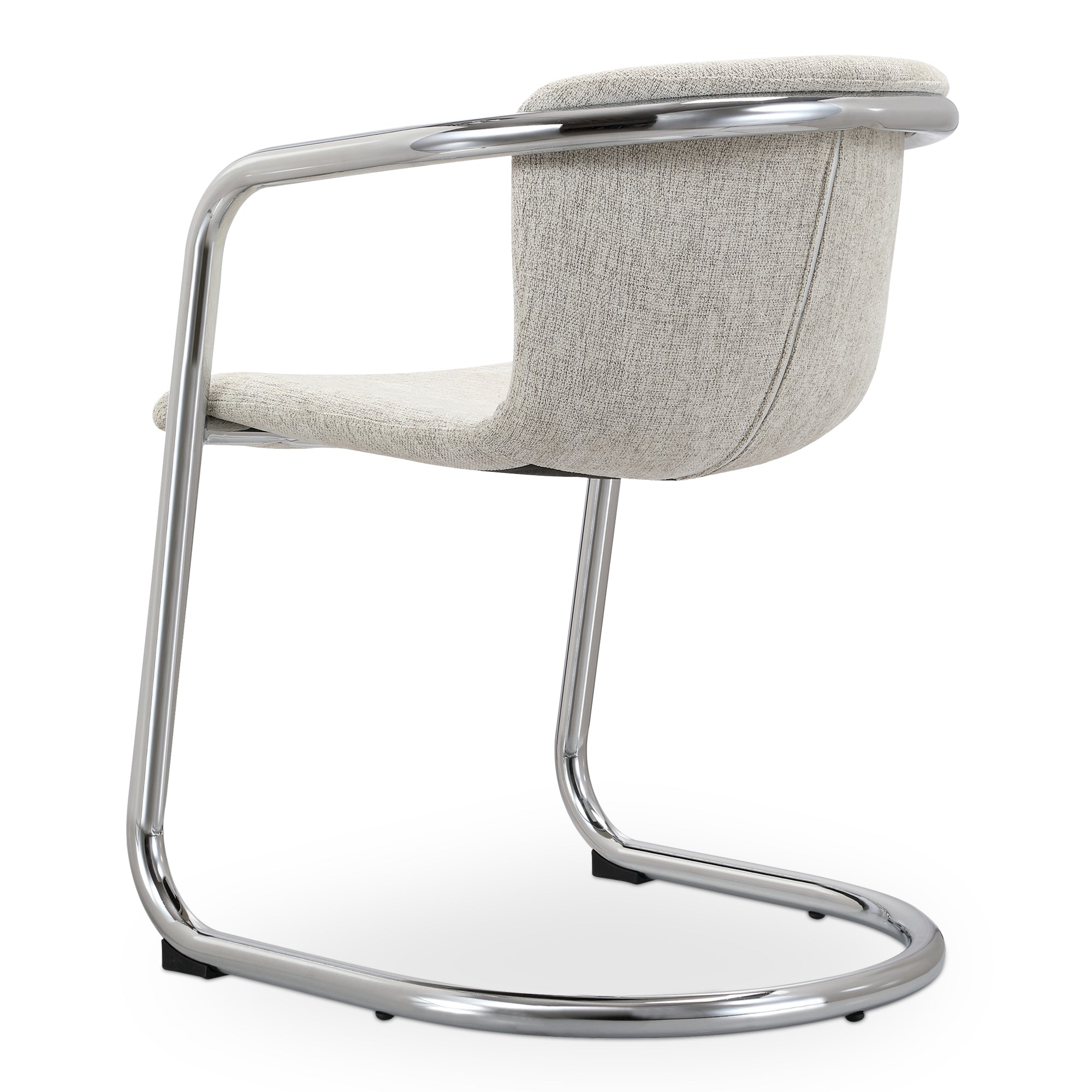 Freeman Chrome Frame Dining Chair - Set Of Two