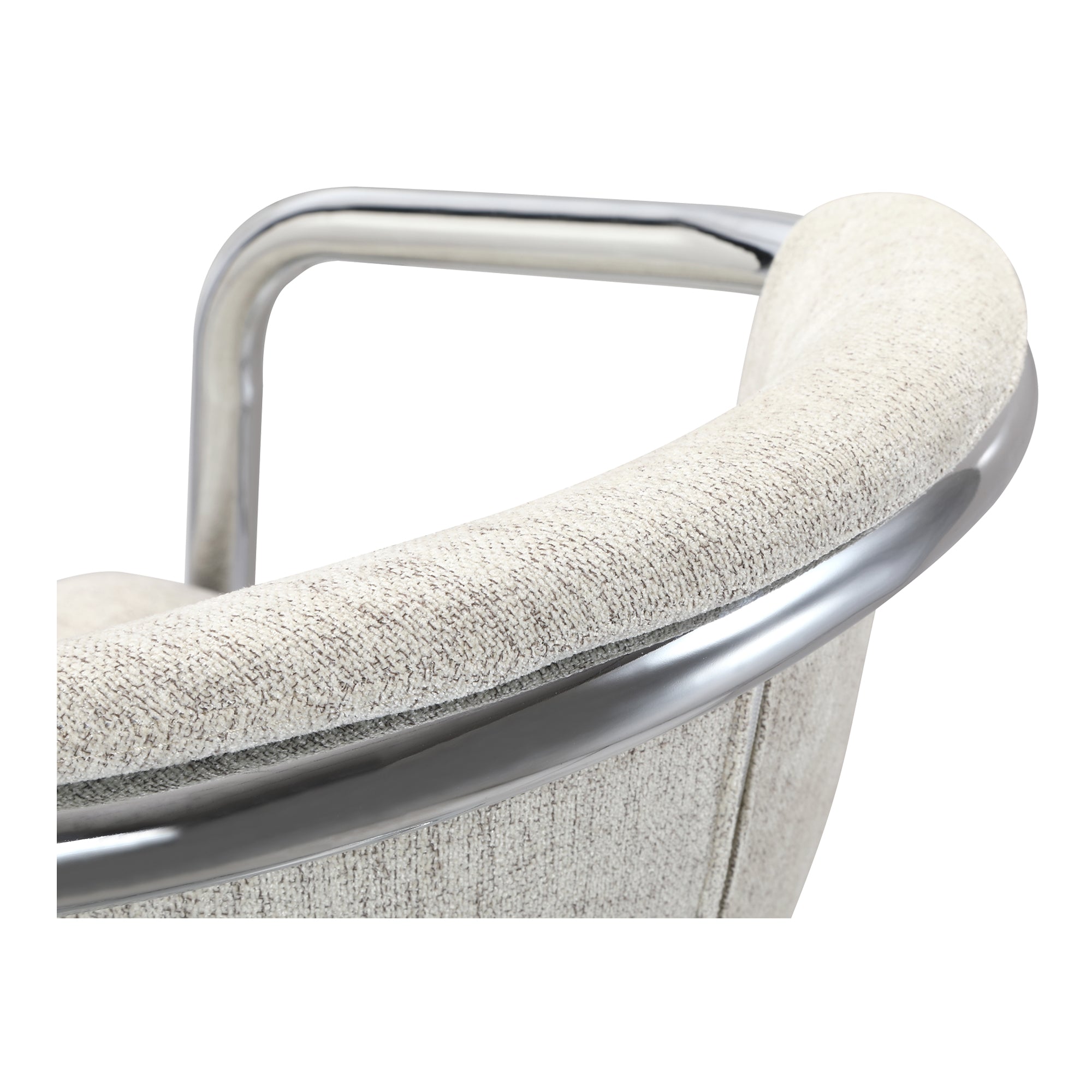 Freeman Chrome Frame Counter Stool - Set of Two
