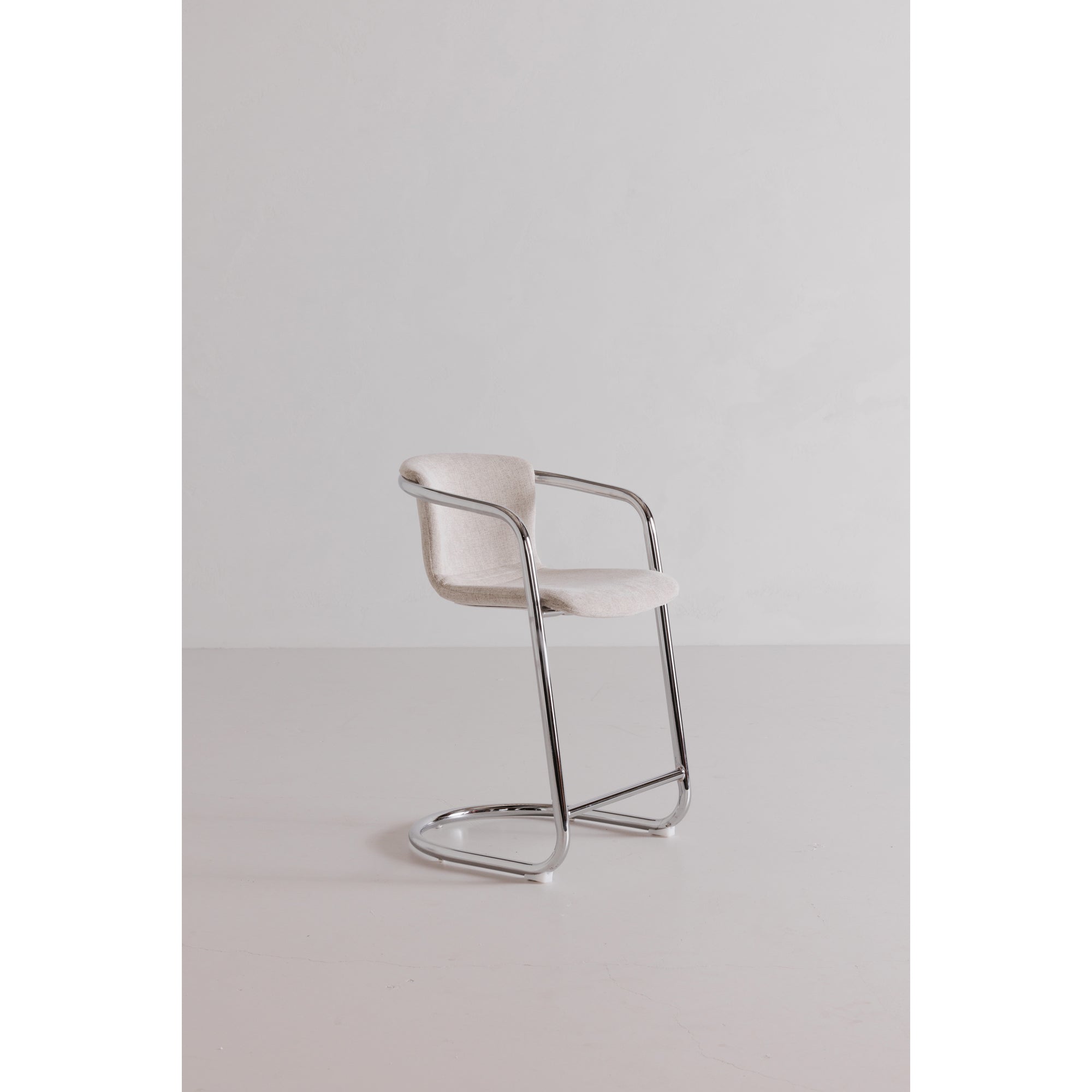 Freeman Chrome Frame Counter Stool - Set of Two