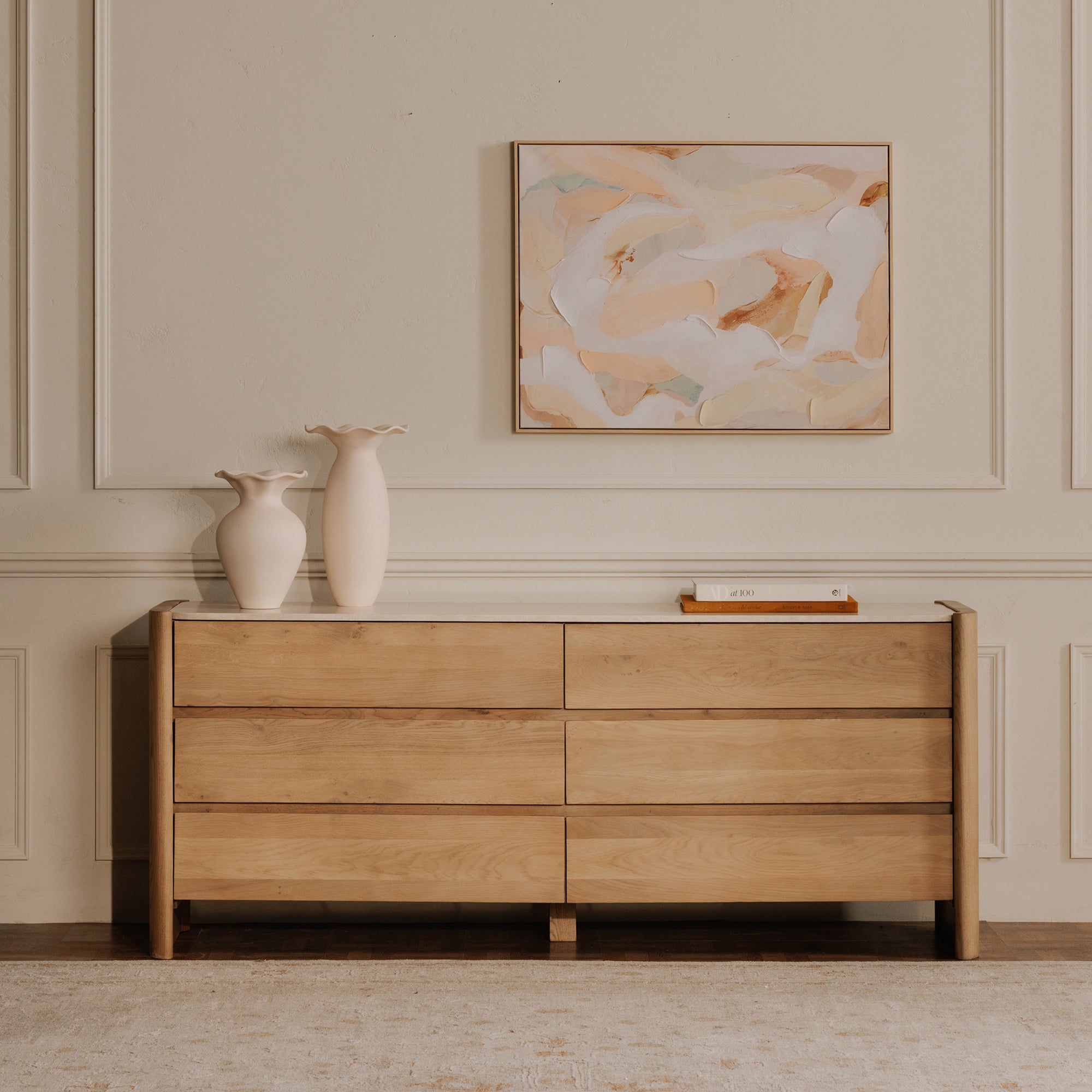 Lane 6 Drawer Dresser