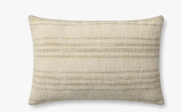 PBR0006 Beige / Natural Outdoor Pillow - 13" x 21"
