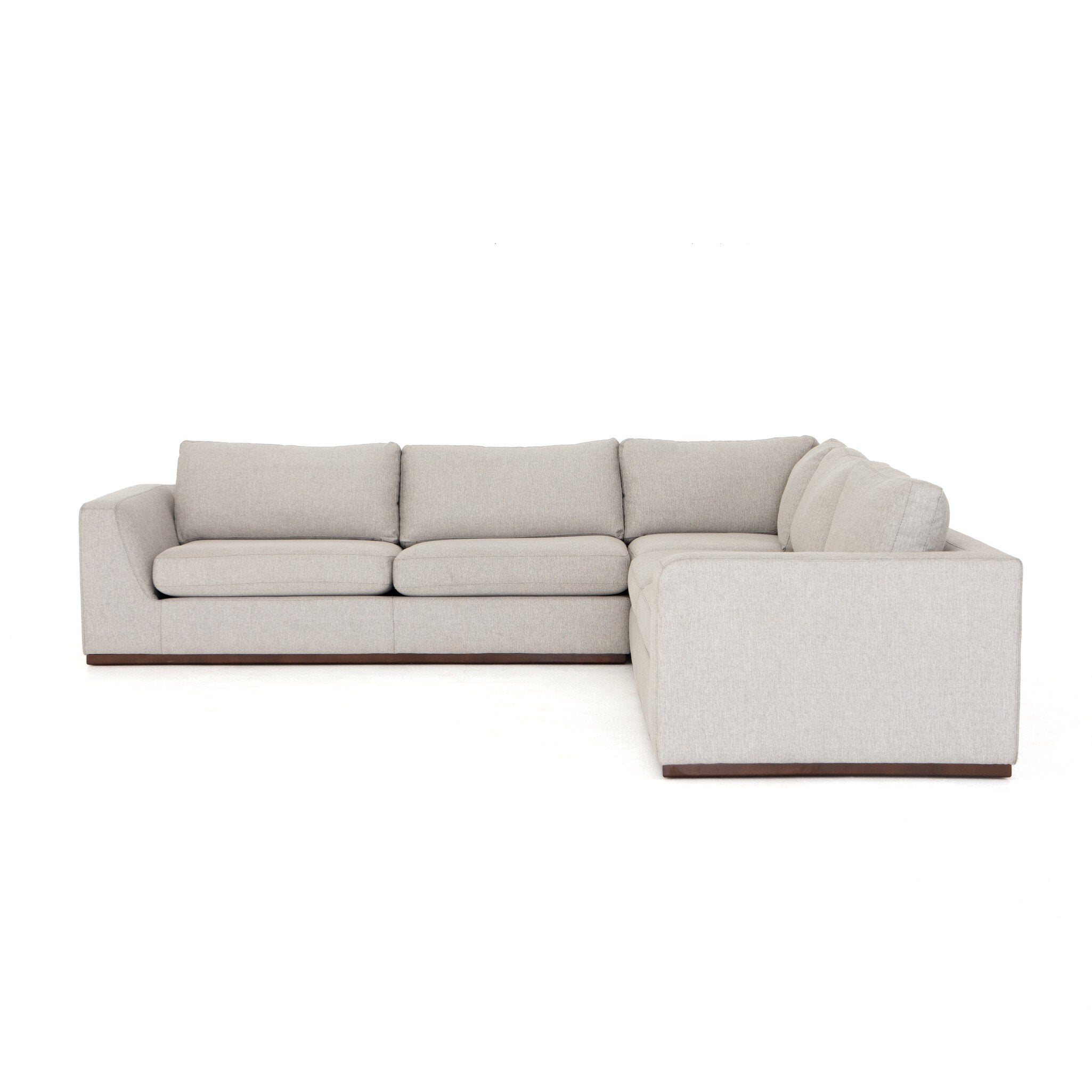 Colt 3-Piece Sectional - Aldred Silver