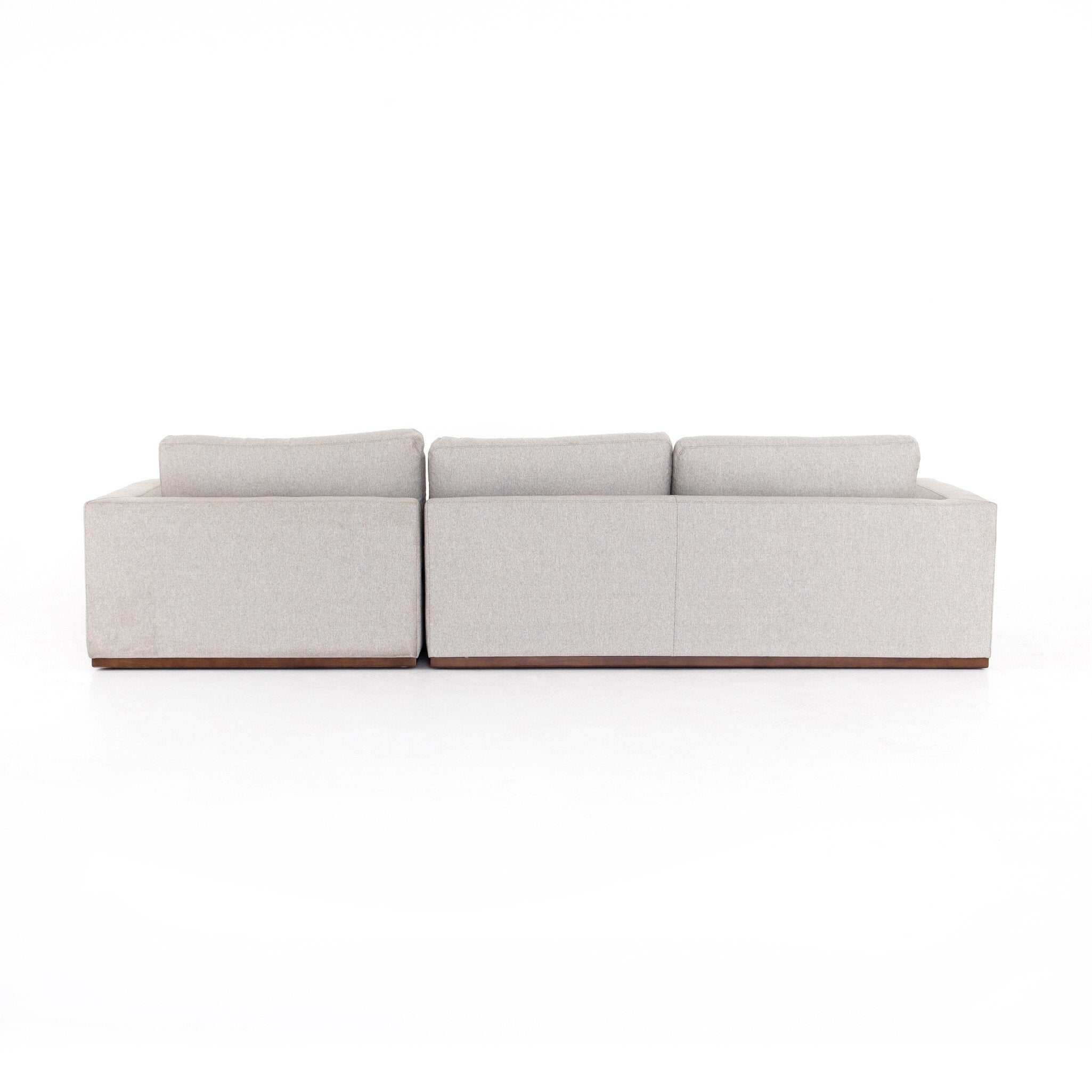 Colt 2-Piece Sectional - Aldred Silver