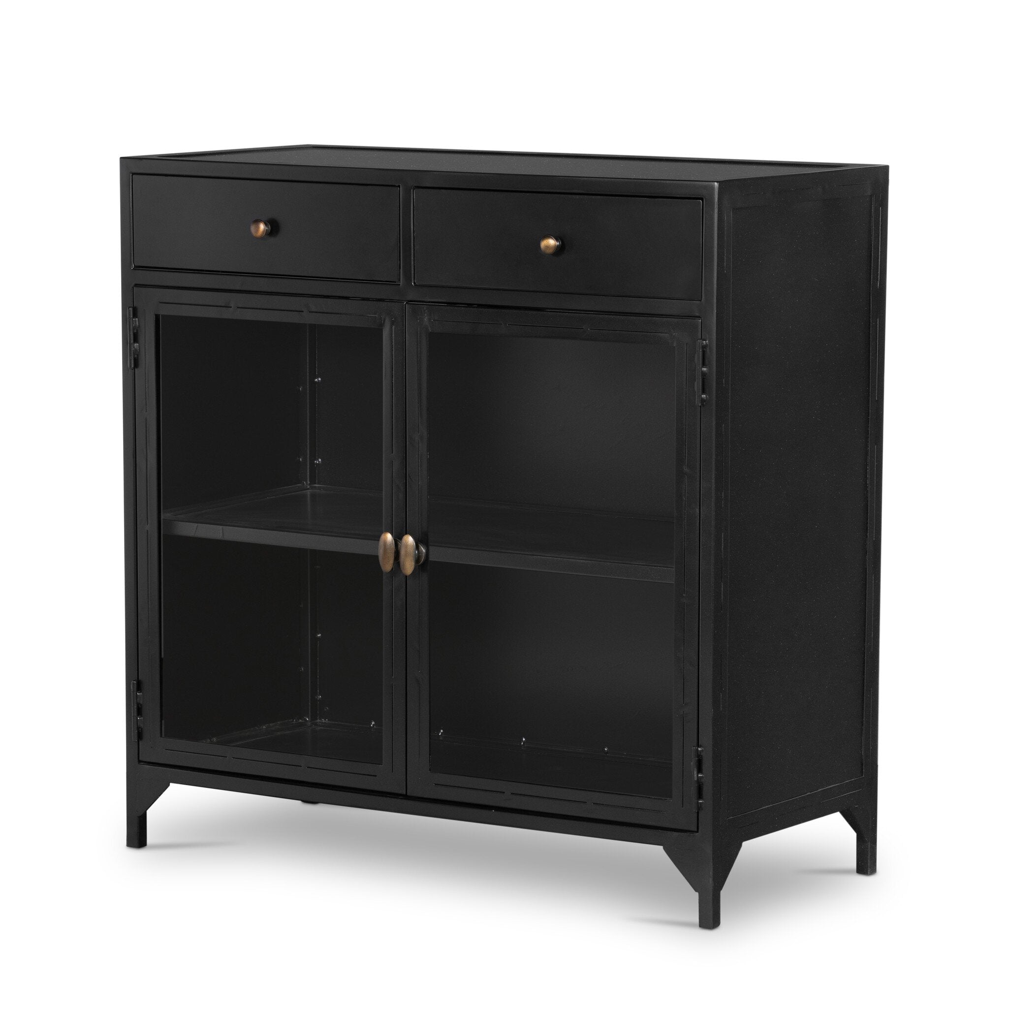 Shadow Box Small Cabinet - Black