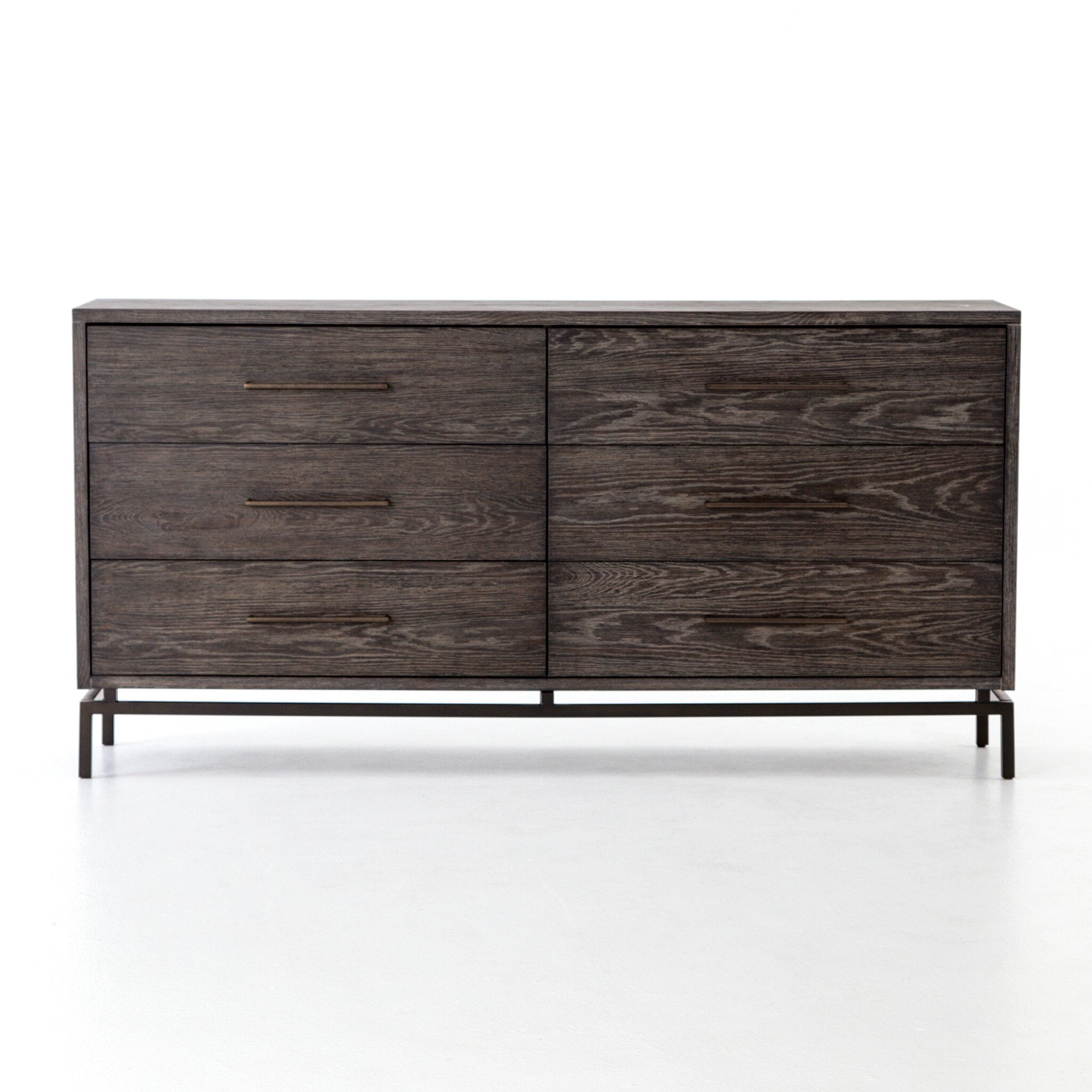 Greta 6 Drawer Dresser - Autumn Grey