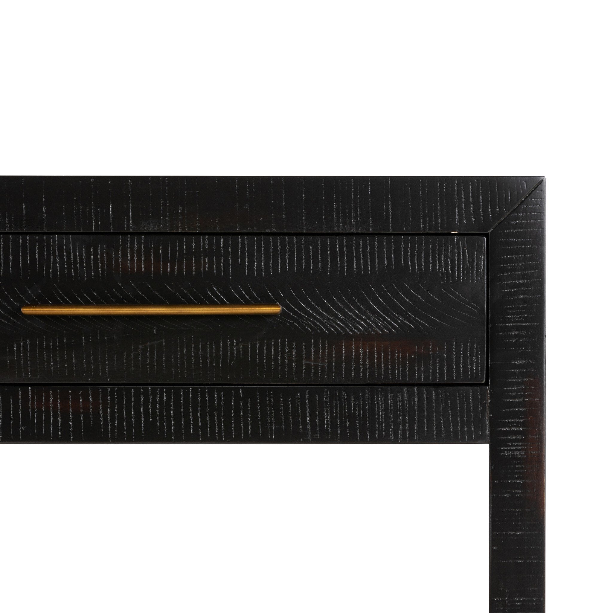 Suki Console Table - Burnished Black