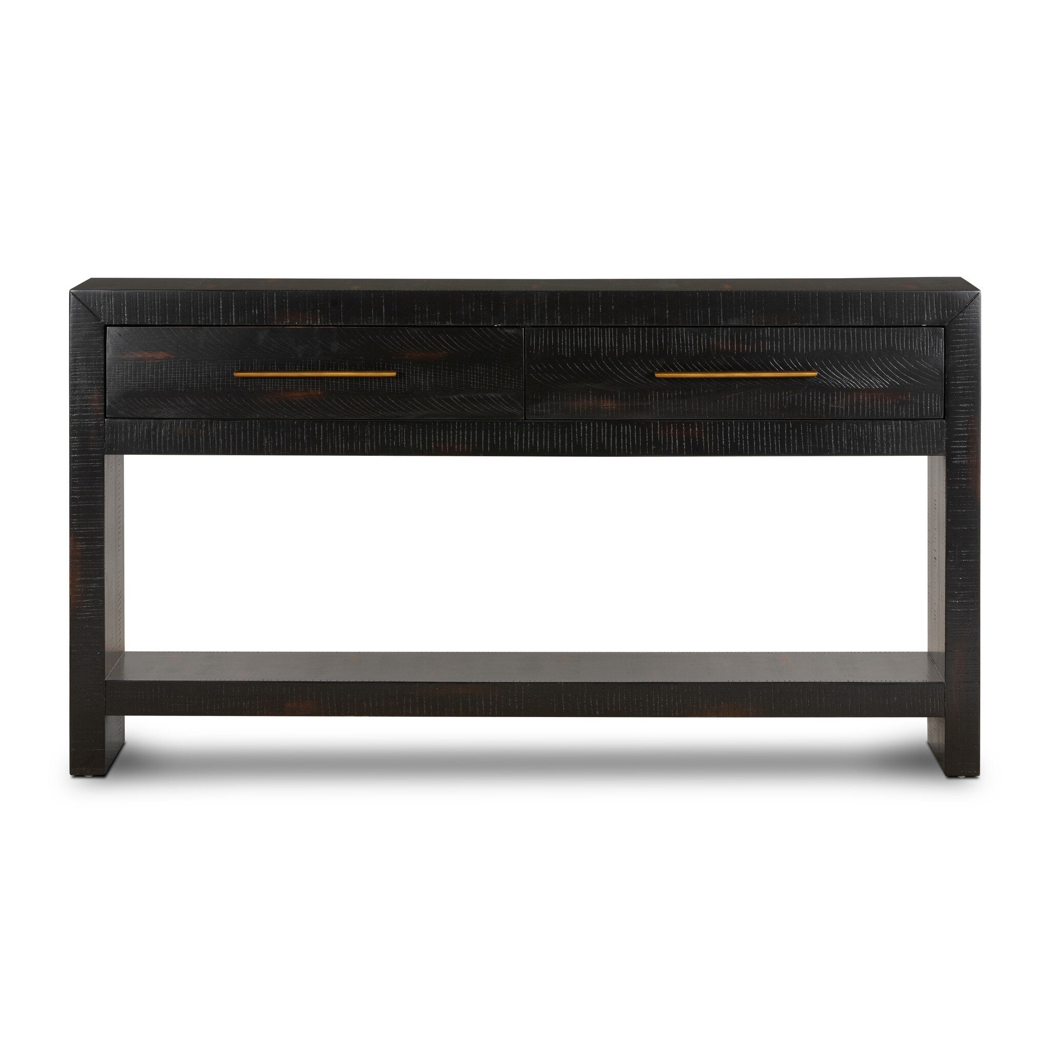 Suki Console Table - Burnished Black