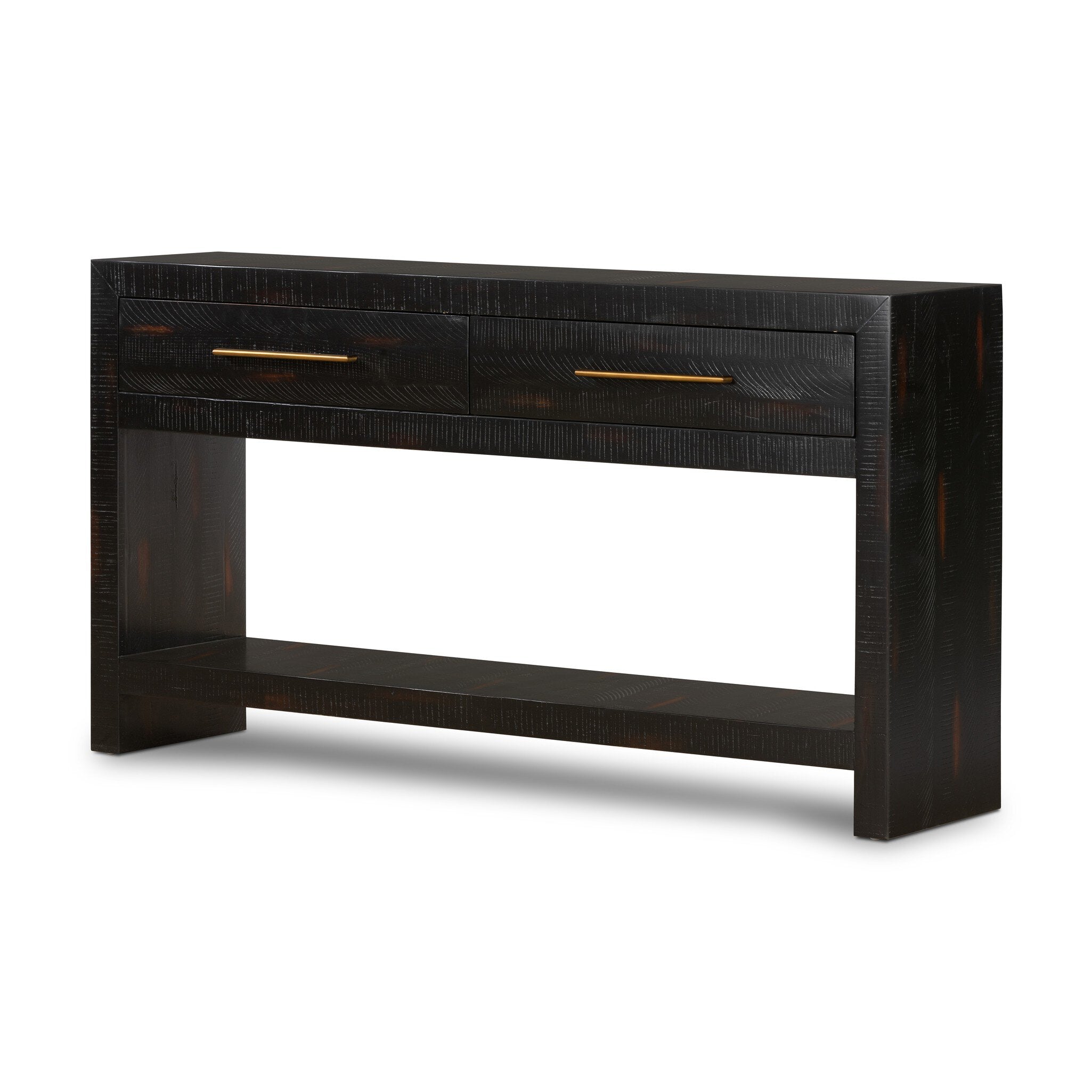 Suki Console Table - Burnished Black